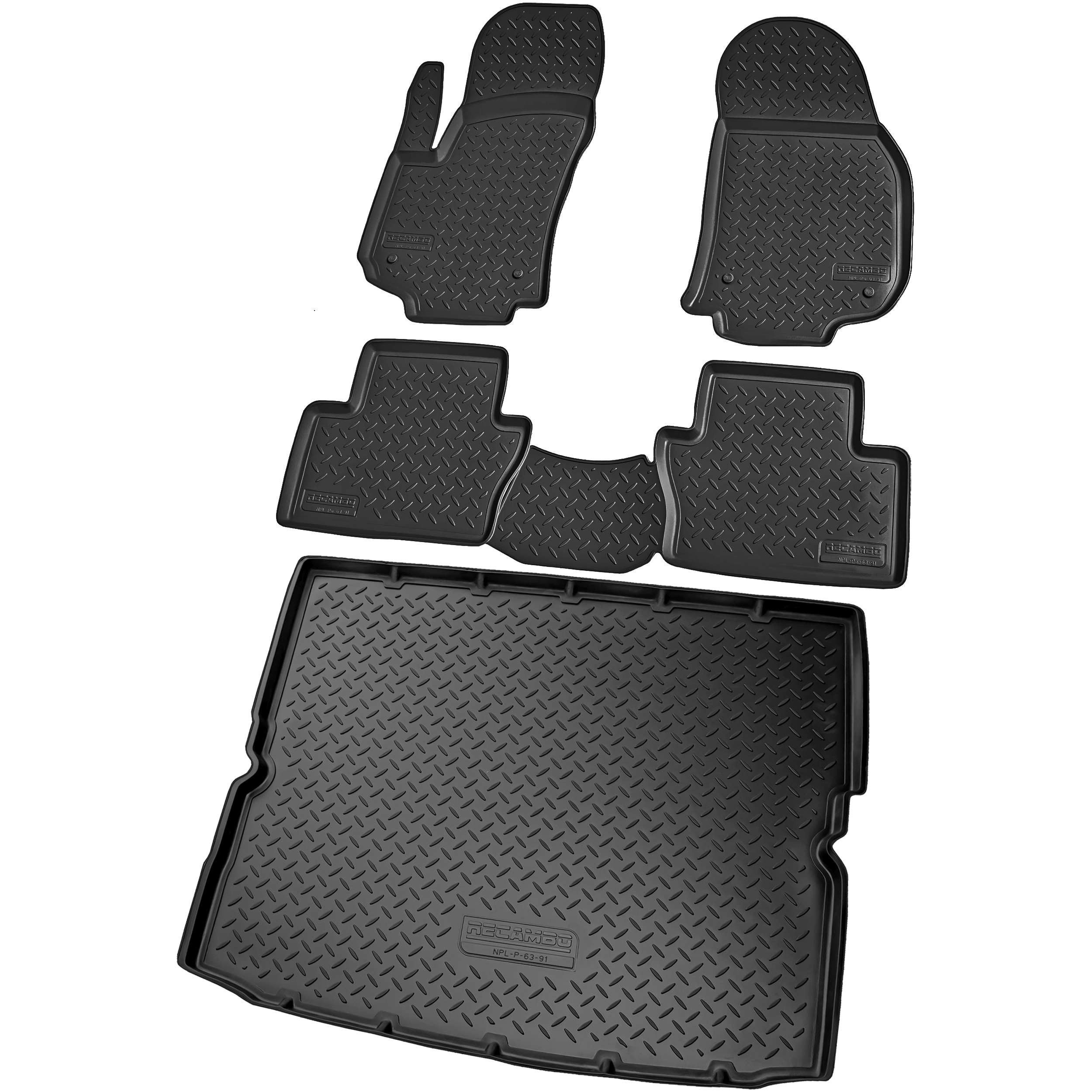Kofferraumwanne für Opel Zafira B, 5-7 Sitze, BJ 2005-2014