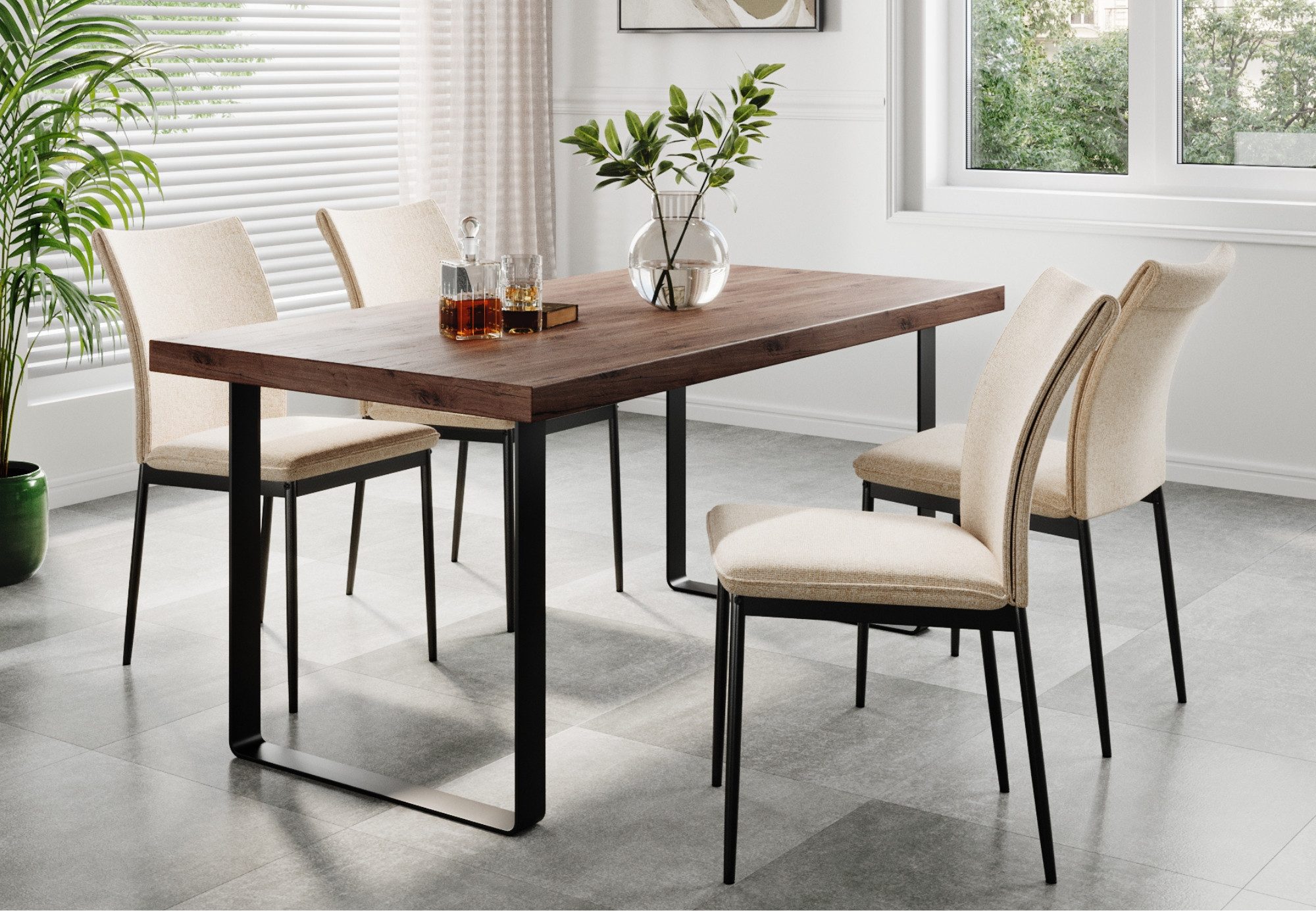 Home Collective Esszimmerstuhl 4er Set Stuhl günstig online kaufen