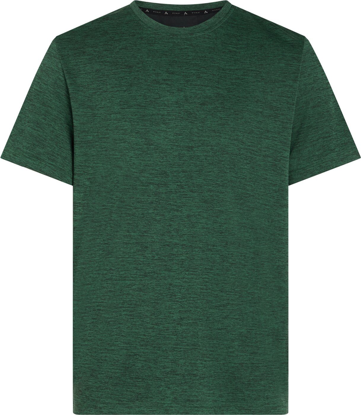 McKINLEY T-Shirt He.-T-Shirt Hunu II M MELANGE/GREEN DARK