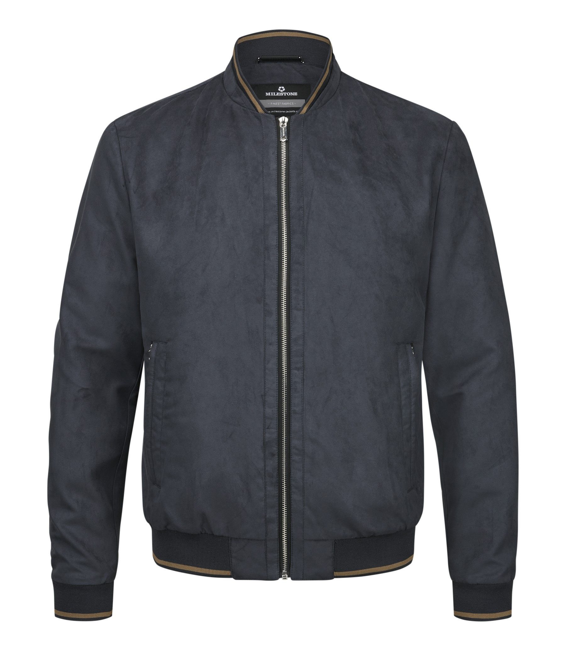 Milestone Blouson MSMichigan in Velours-Optik atmungsaktiv günstig online kaufen