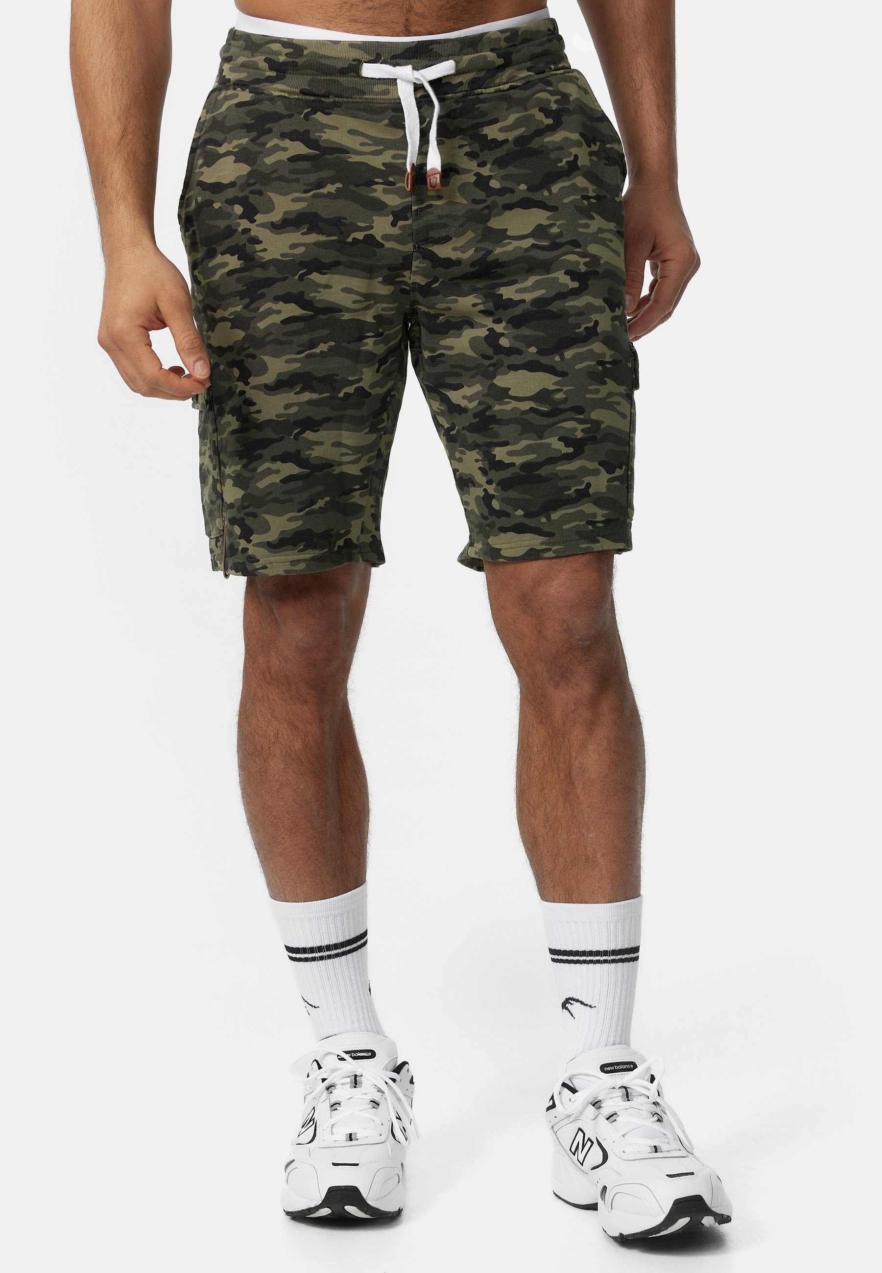 Indicode Sweatshorts White Rock aus 100 günstig online kaufen