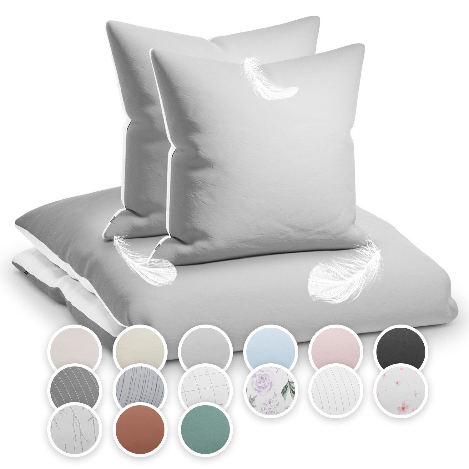 sleepwise Bettwäsche Soft Wonder-Edition Bettwäsche, Mikrofaser-Fleece, 3 teilig – Bild 3 von 5