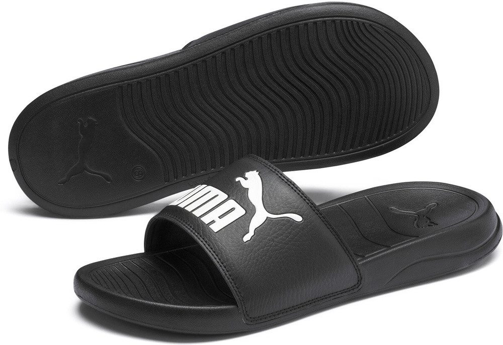PUMA Popcat 20 schwarz/weiss - 1 Paar Badeschuh