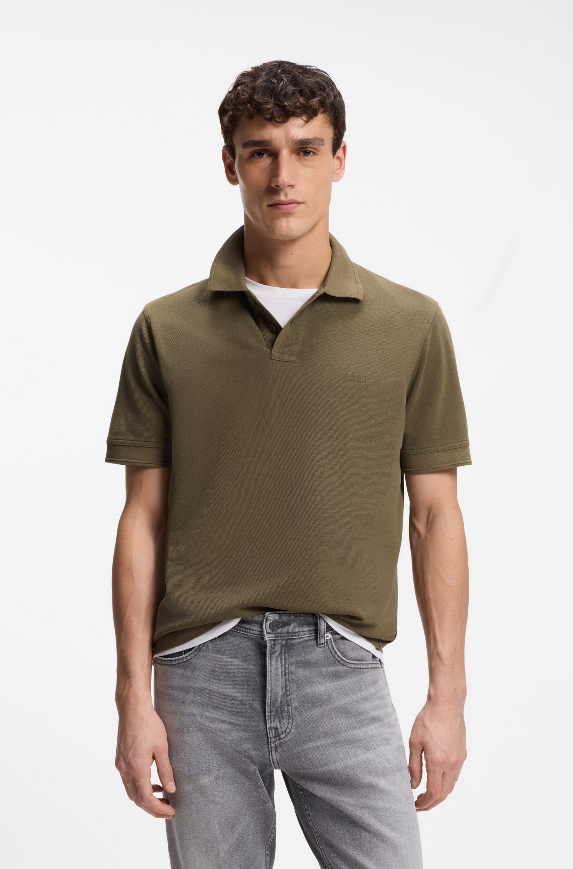 BOSS ORANGE Poloshirt Prime mit Polokragen günstig online kaufen