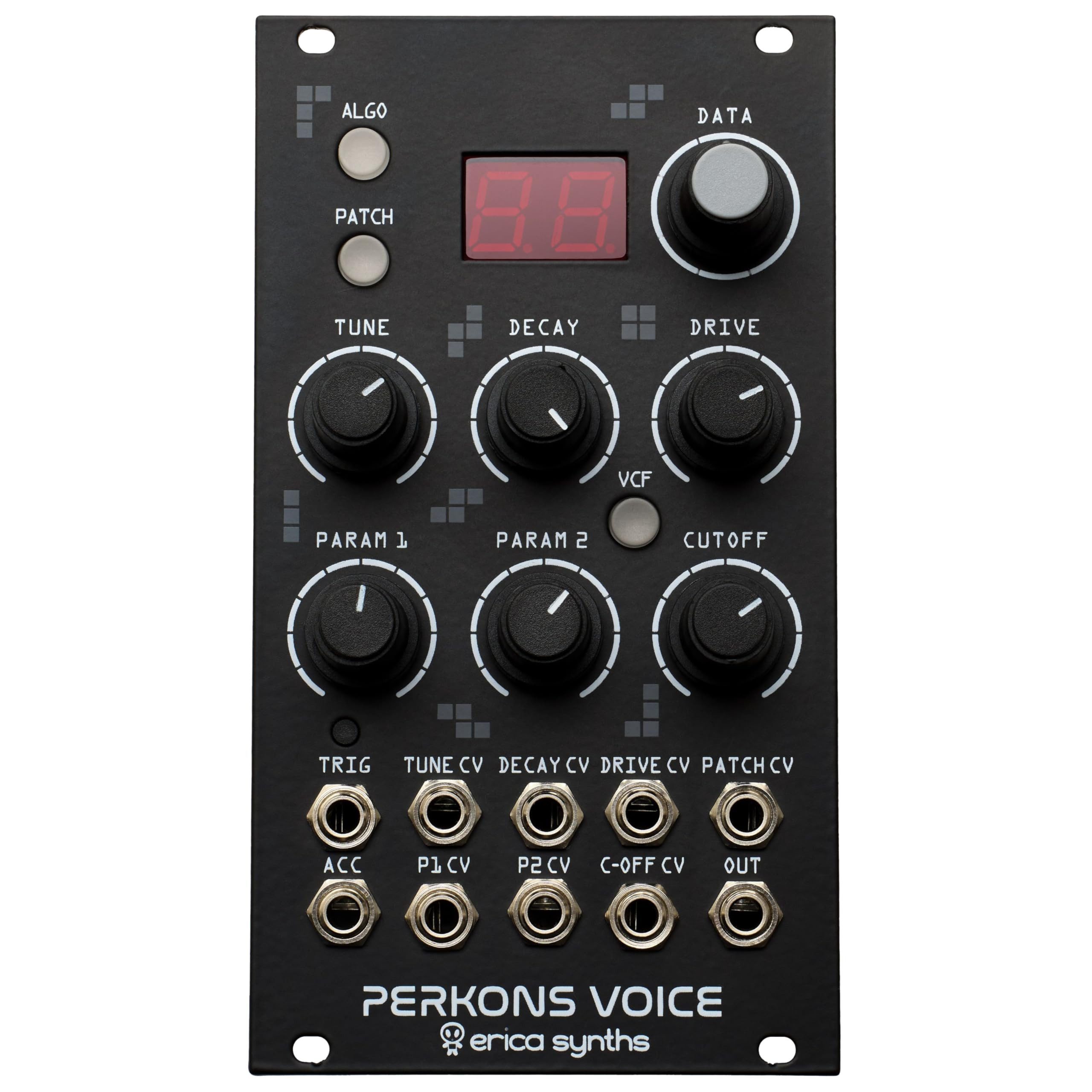 Erica Synths Synthesizer (Modular Synthesizer, Drums-Module), Perkons Voice - Drum Modular Synthesizer