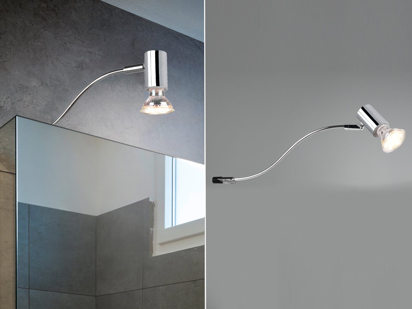 TRIO Leuchten LED Spiegelleuchte, Dimmfunktion, LED günstig online kaufen