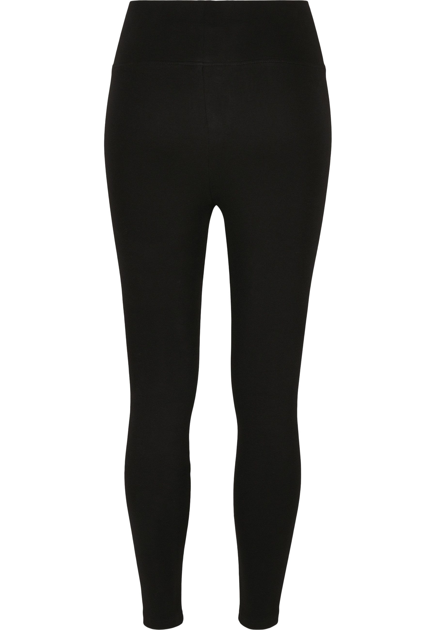 URBAN CLASSICS Leggings Urban Classics Damen Ladies High Waist Branded Leggings (1-tlg)