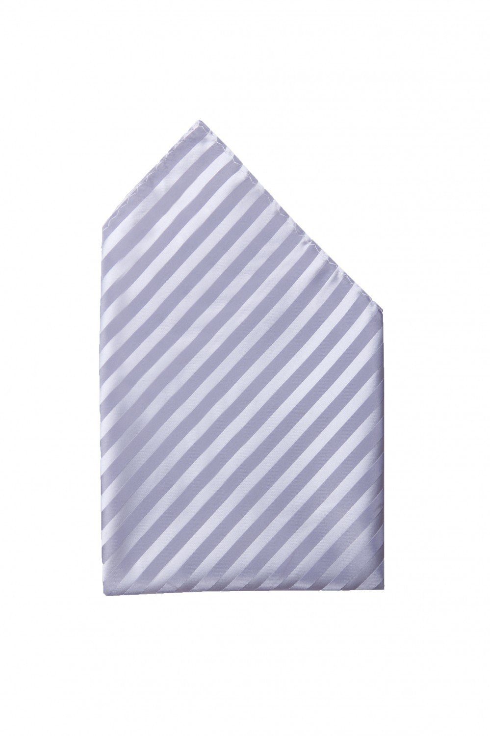 Fabio Farini 8cm in Krawatte (25x25cm) (Set, & Breit Weiß/Silber mit Silber/Weiß Einstecktücher Schlips Herren (8cm), Einstecktuch)