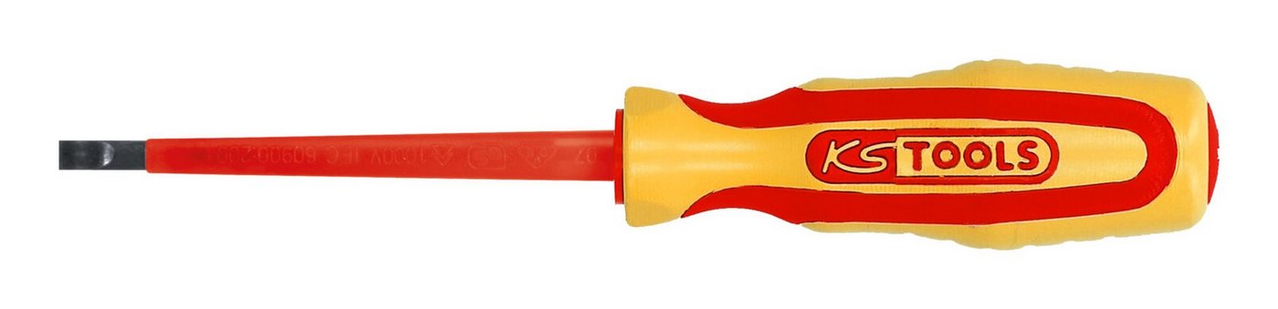 Thumbnail - KS Tools Schraubendreher ERGOTORQUE VDE, Schlitz, 4 mm