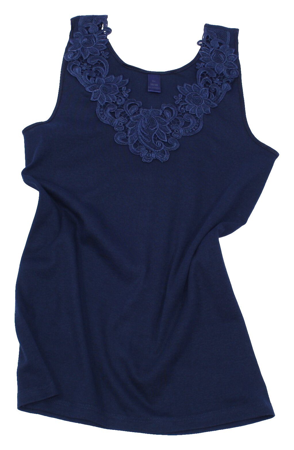 Cotton Prime® Unterhemd mit Spitze in angenehmer Baumwollqualität – Bild 4 von 5