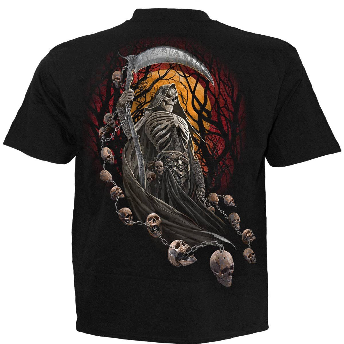Spiral Print-Shirt HARBINGERS - T-Shirt Schwarz von Spiral Gothic Gothic Shirt Anime aus Baumwolle mit Print