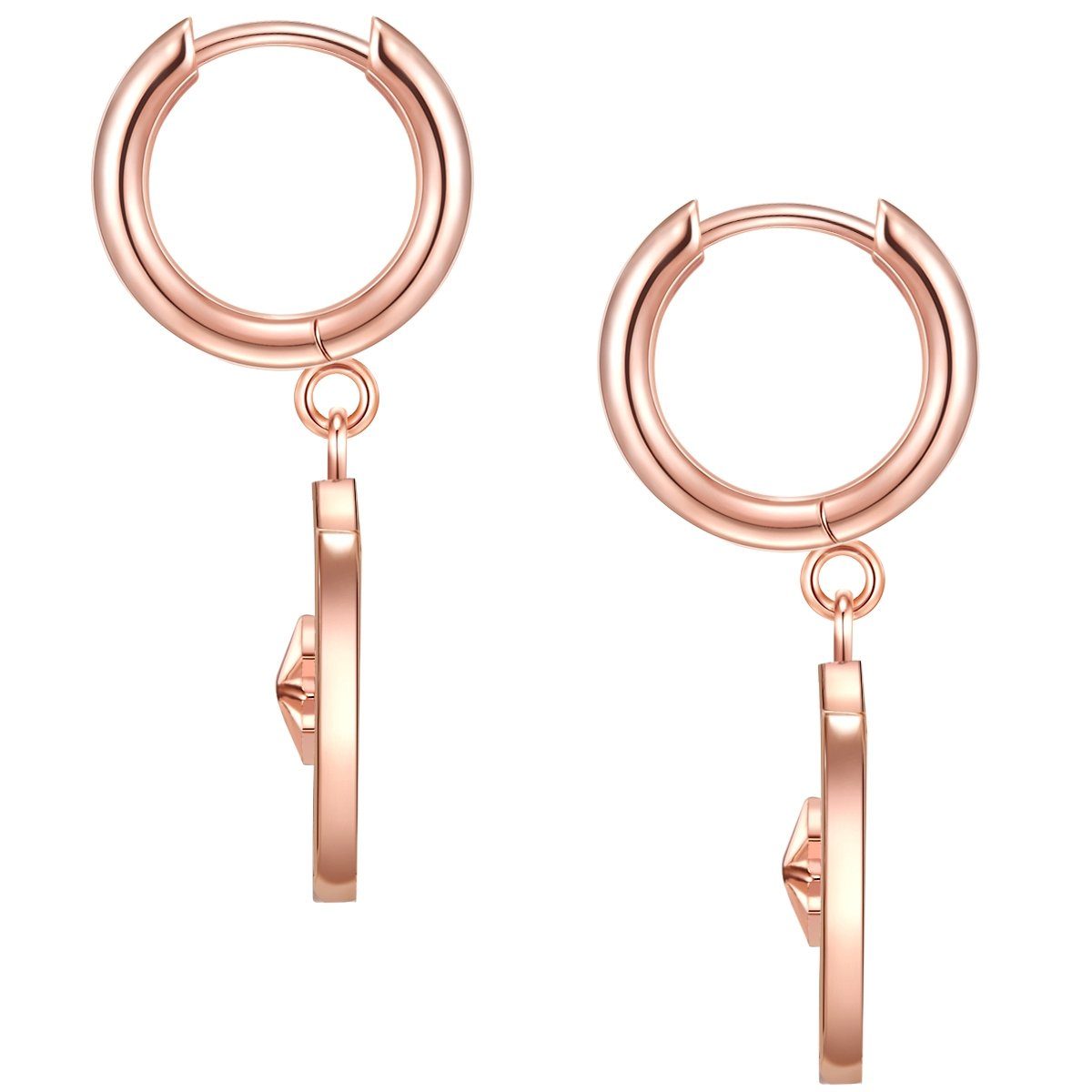 Valero Pearls Paar Ohrhänger roségold, mit Perlmutt-Anhänger günstig online kaufen