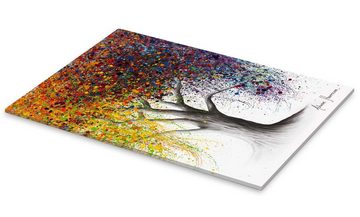 Posterlounge Acrylglasbild Ashvin Harrison, Baum der Jahreszeiten, Malerei