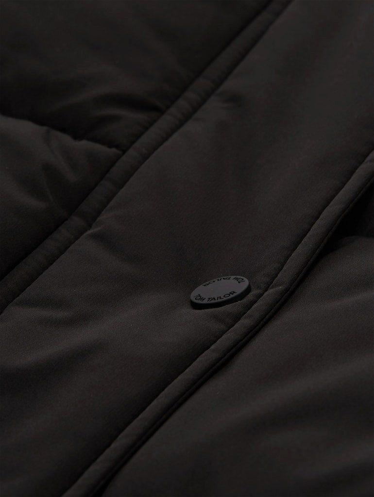 TOM TAILOR Winterjacke Winterjacke Lange Winterjacke mit Fleece-Innenfutter günstig online kaufen