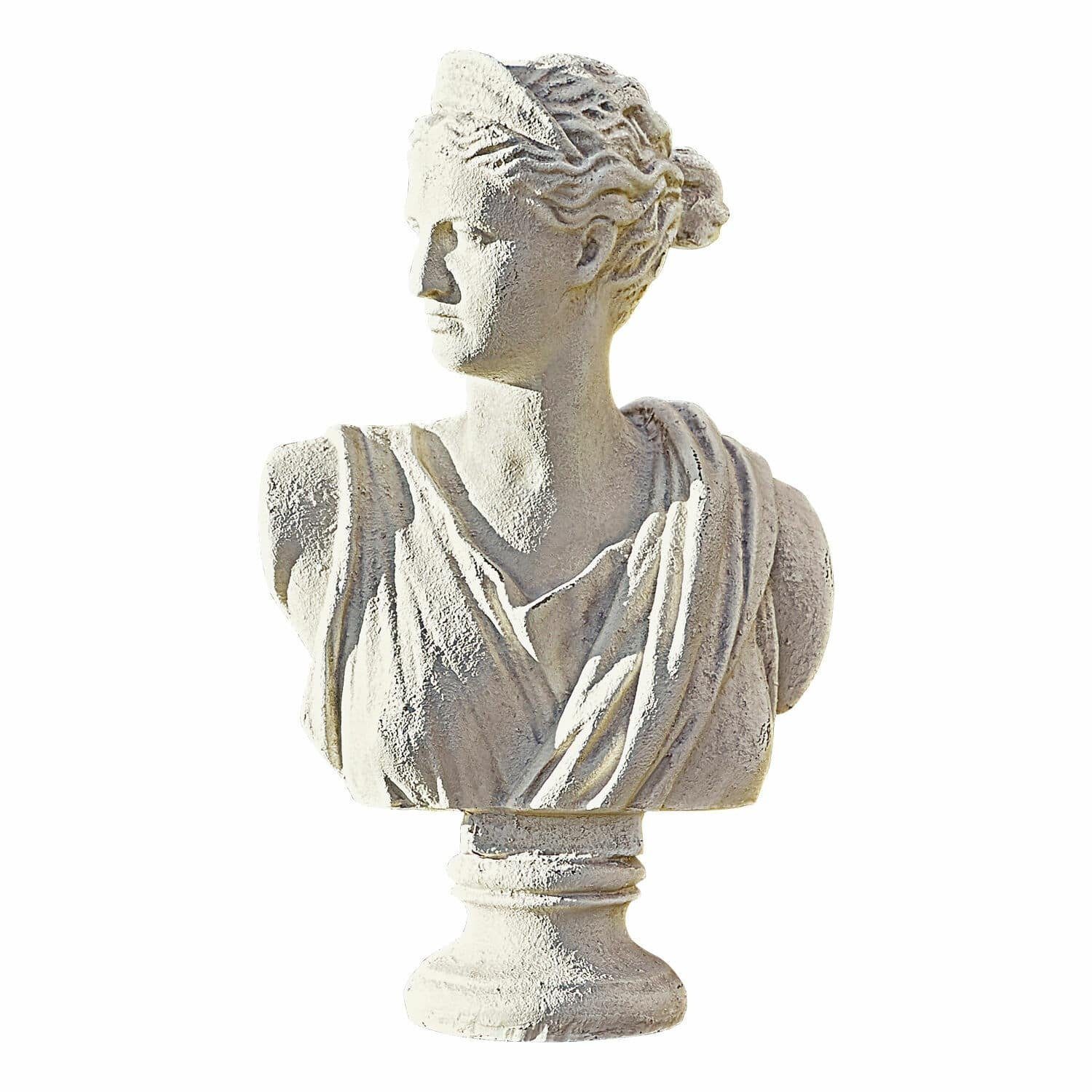 Mirabeau Gartenzwerg Büste Ellora antikcreme