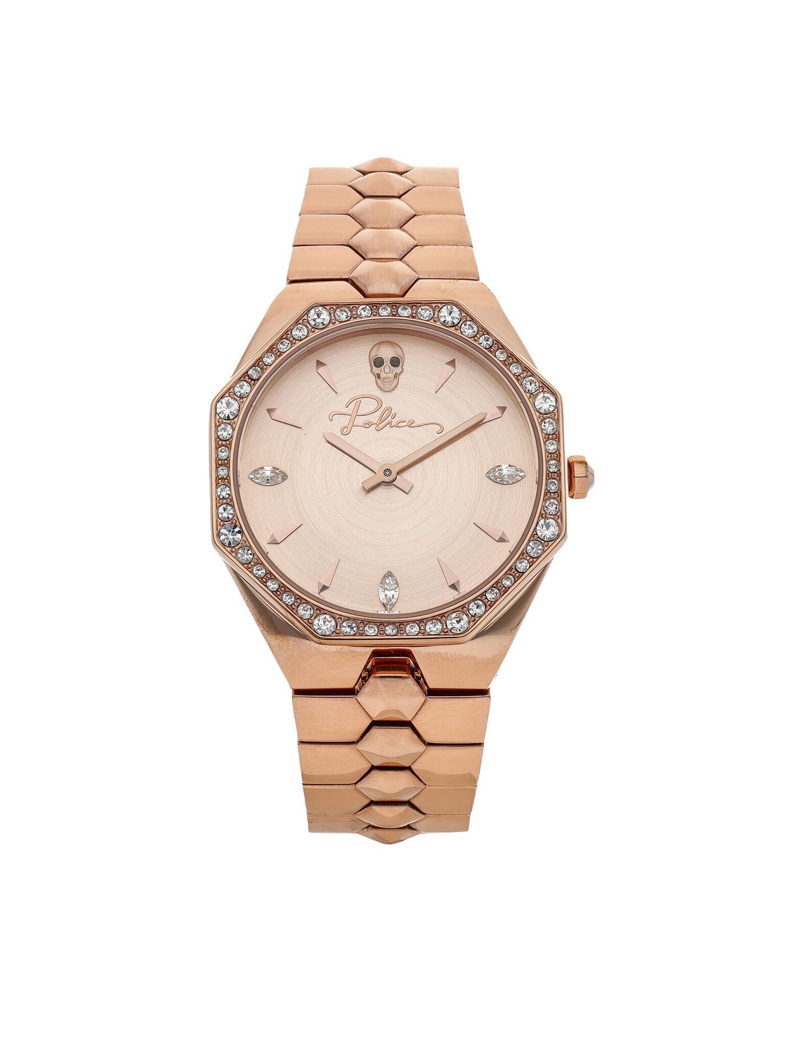 Quarzuhr Uhr Montaria 16038BSR/32M Rose Gold/Rose Gold