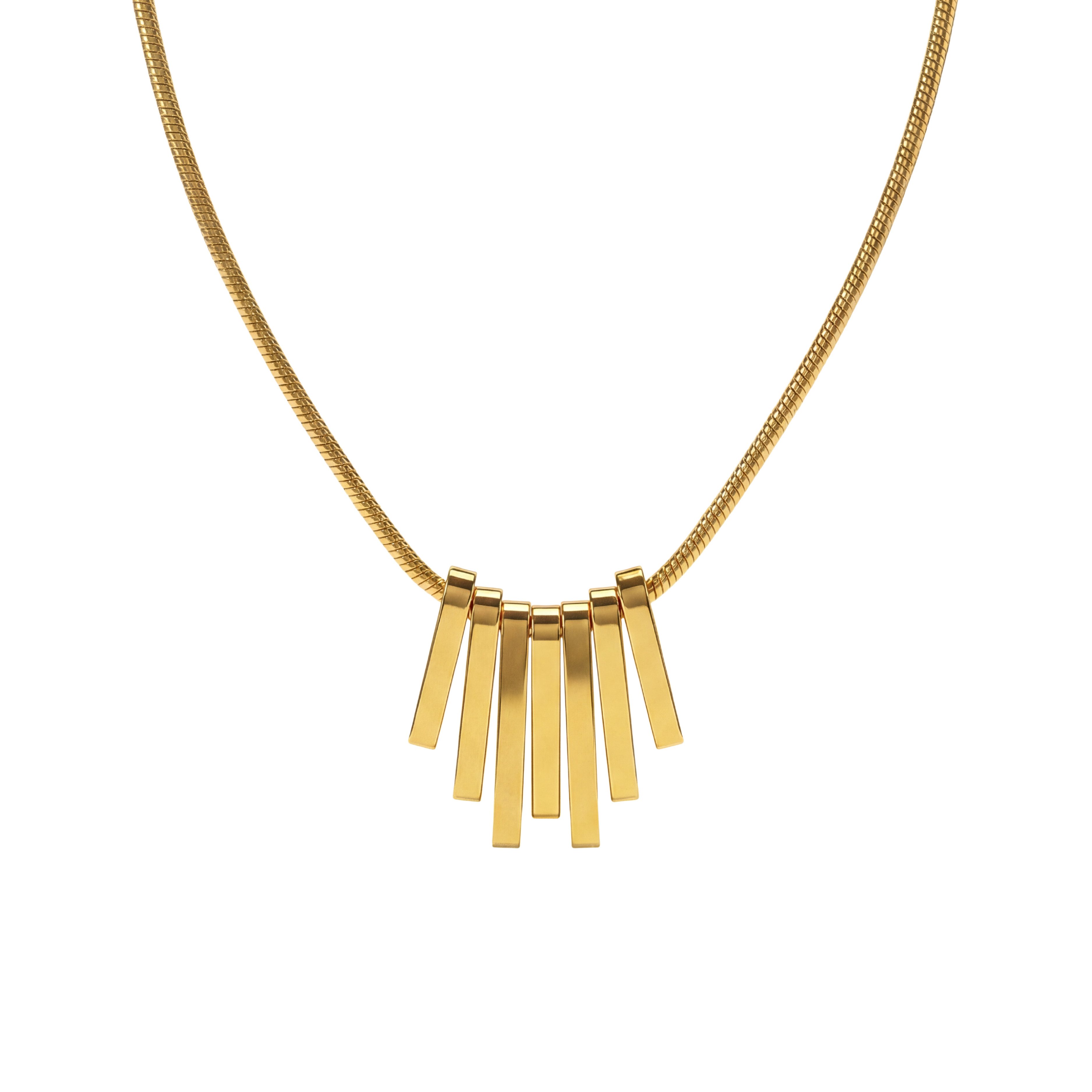 salazar.plus Kette mit Anhänger Luxus Damen Kette aus Edelstahl vergoldet E günstig online kaufen