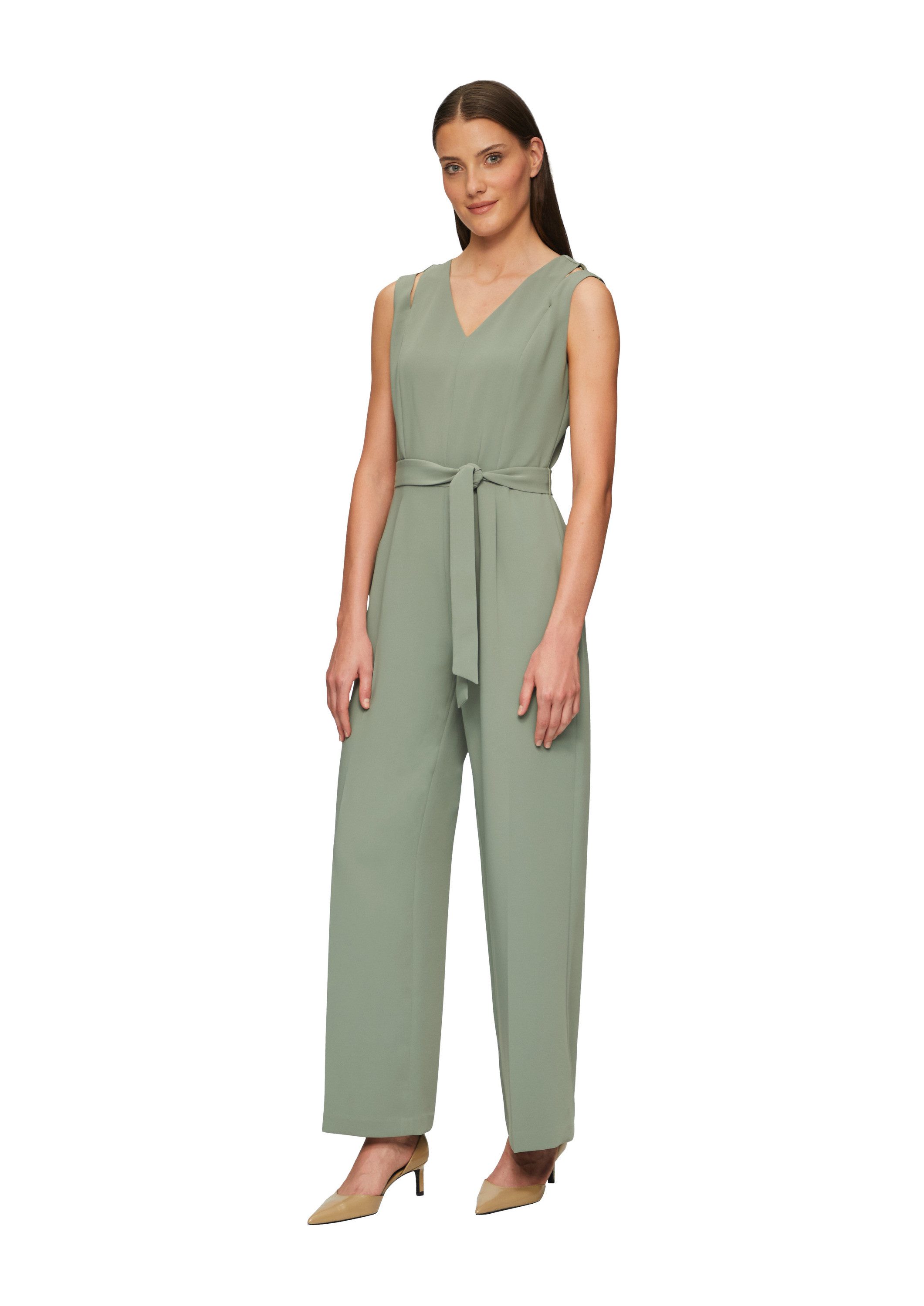s.Oliver Jumpsuit Overall Twill-Jumpsuit mit Cut-Outs