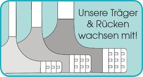 Nuance Minimizer-BH mit Bügel & breiten, gefütterten Trägern – ideal für große Größen