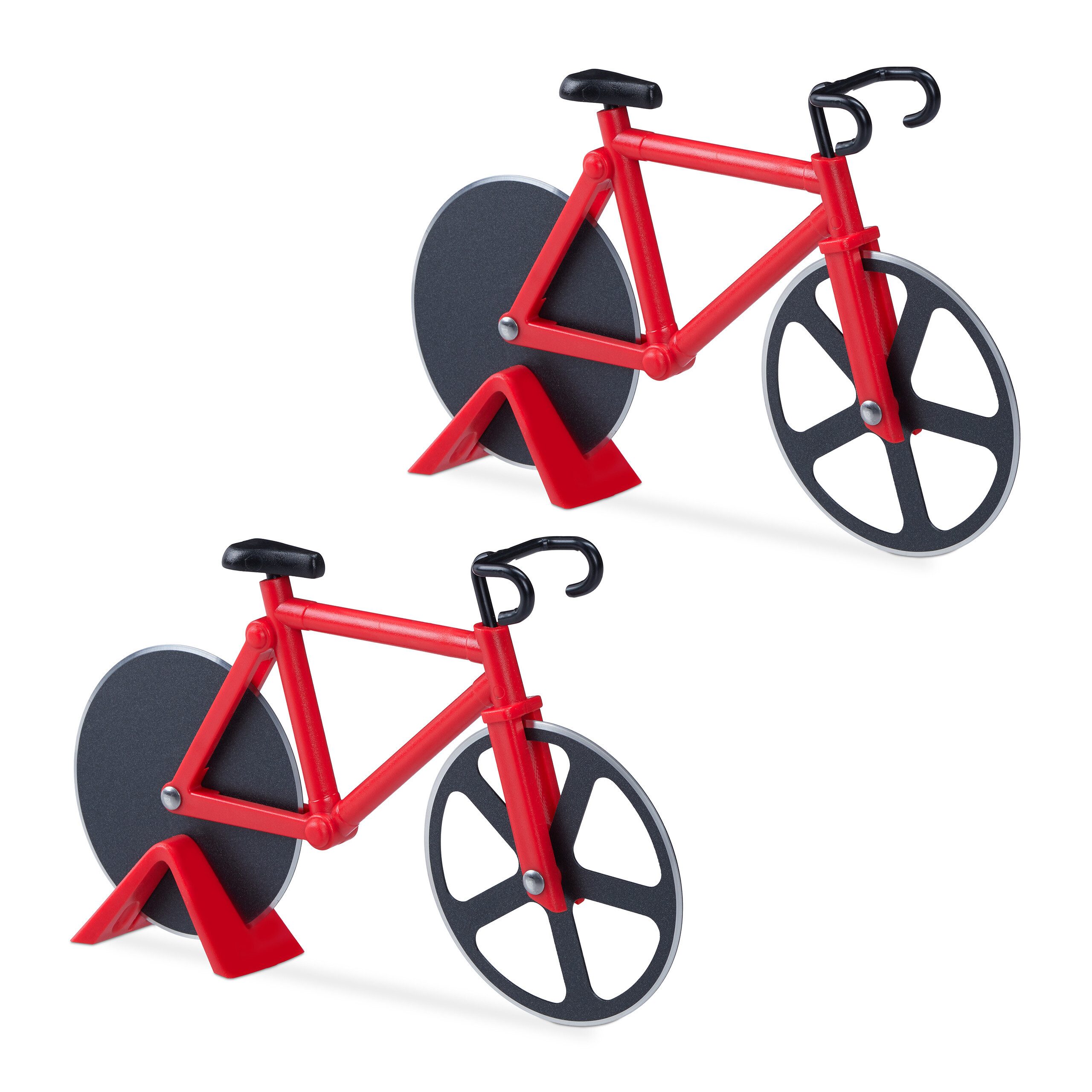 Pizzaschneider 2 x Fahrrad Pizzaschneider