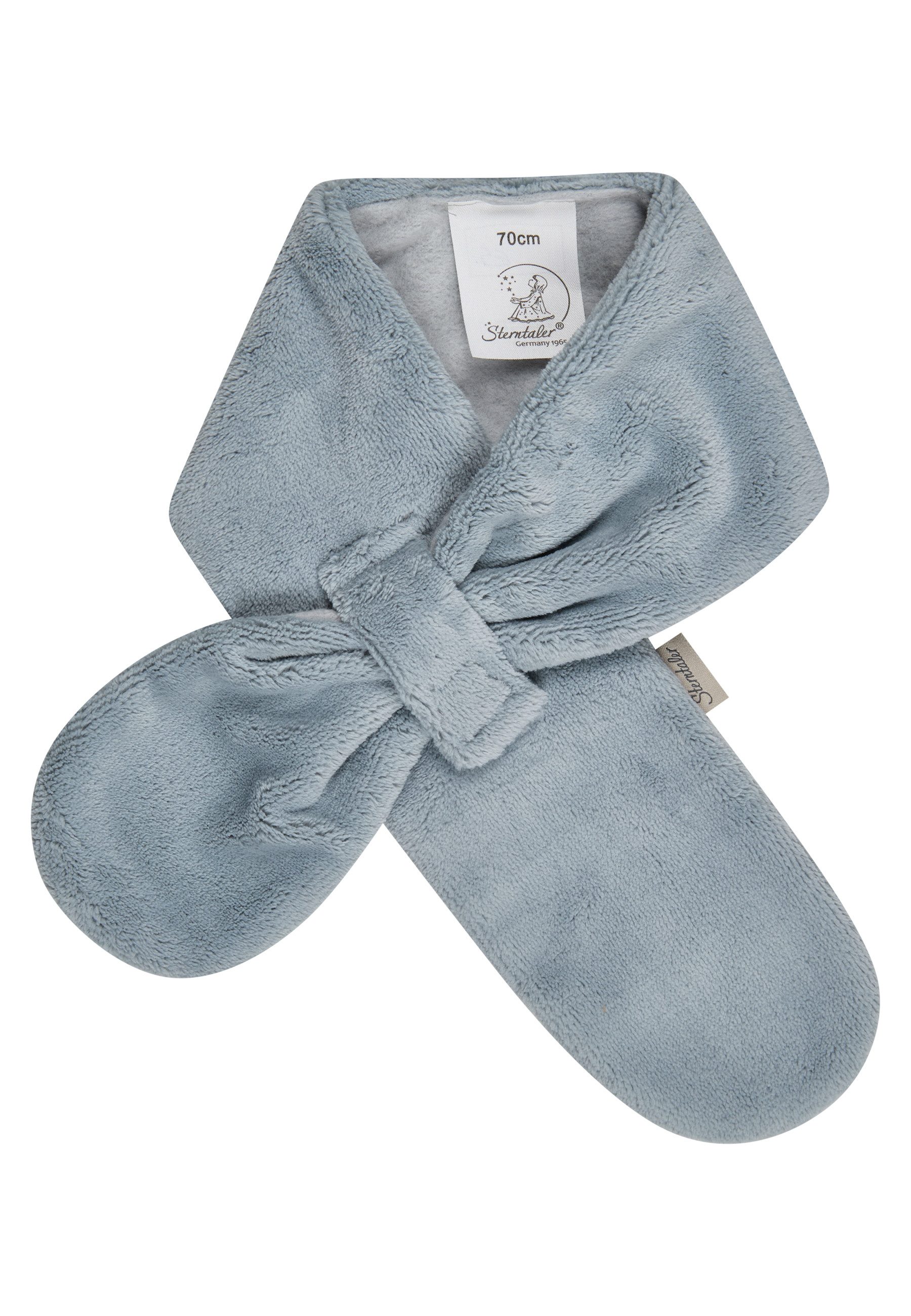 Sterntaler® Schal Schal Flausch, (318-St), Schal aus Teddyflausch und Fleece mit Klettriegel zum Durchziehen