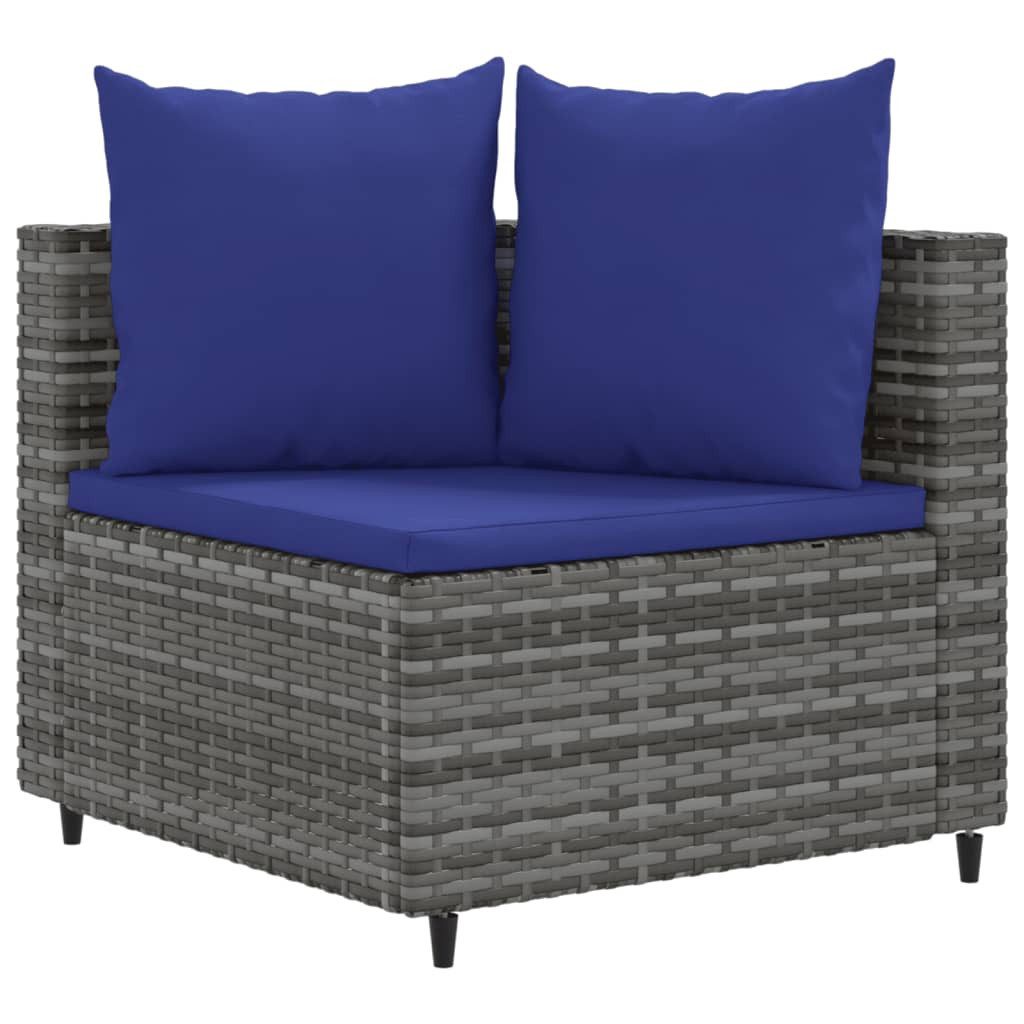 vidaXL Gartenlounge-Set 6-tlg. Garten-Sofagarnitur mit Kissen günstig online kaufen