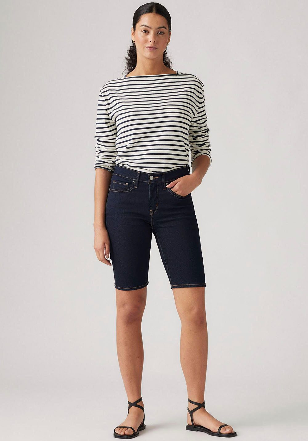 Levi's® Shorts SHAPING BERMUDA Sommerhose im Five-Pocket Style günstig online kaufen