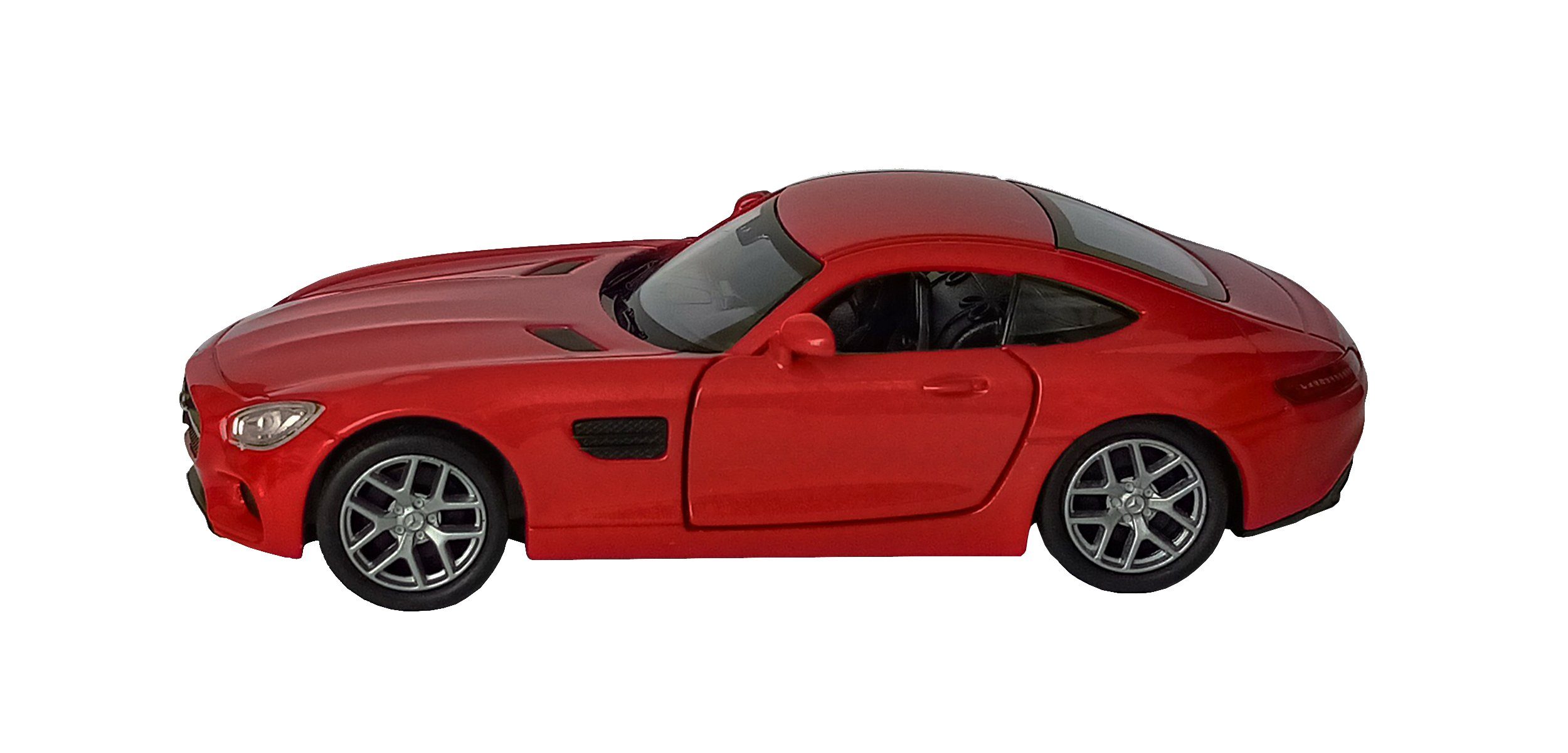 Welly Modellauto MERCEDES-AMG GT Modellauto Metall Modell Auto 03 (Dunkelrot-Metallic), Spielzeugauto Geschenk Welly