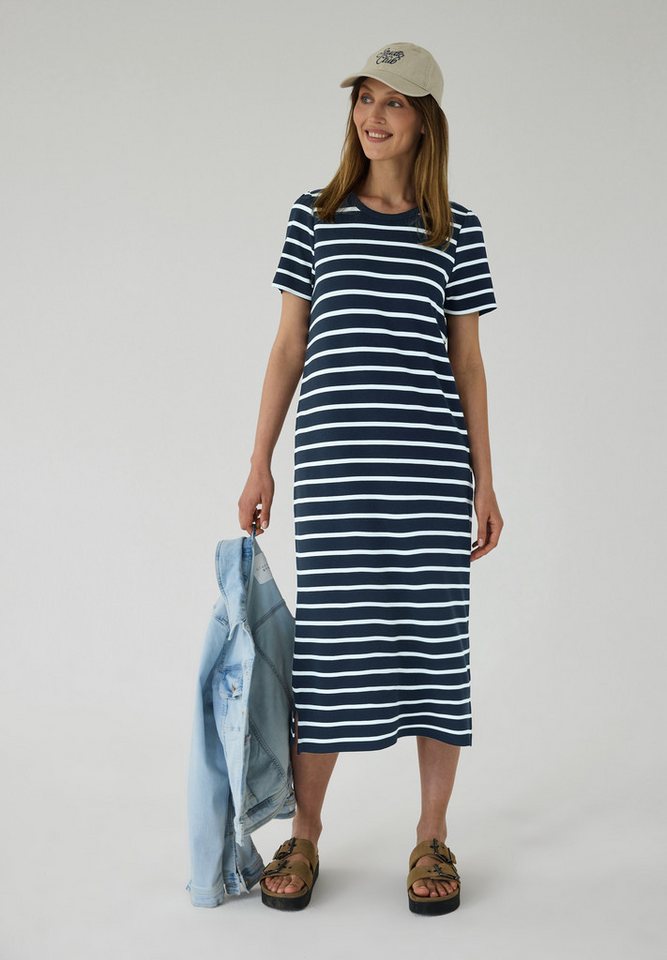 STREET ONE STUDIO Midikleid mit Rundhalsausschnitt