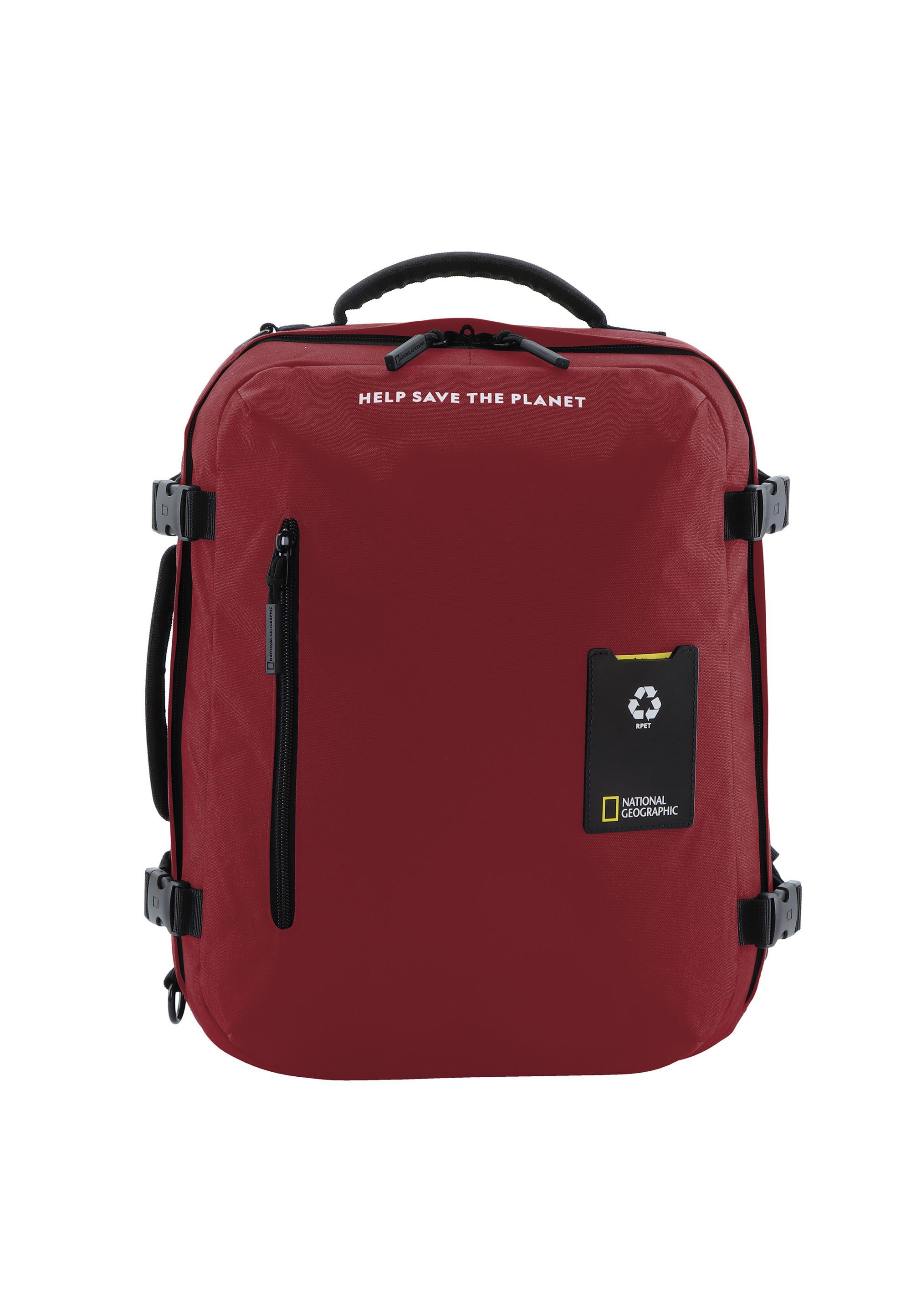 NATIONAL GEOGRAPHIC Cityrucksack OCEAN, Hergestellt aus recycelten PET-Flaschen