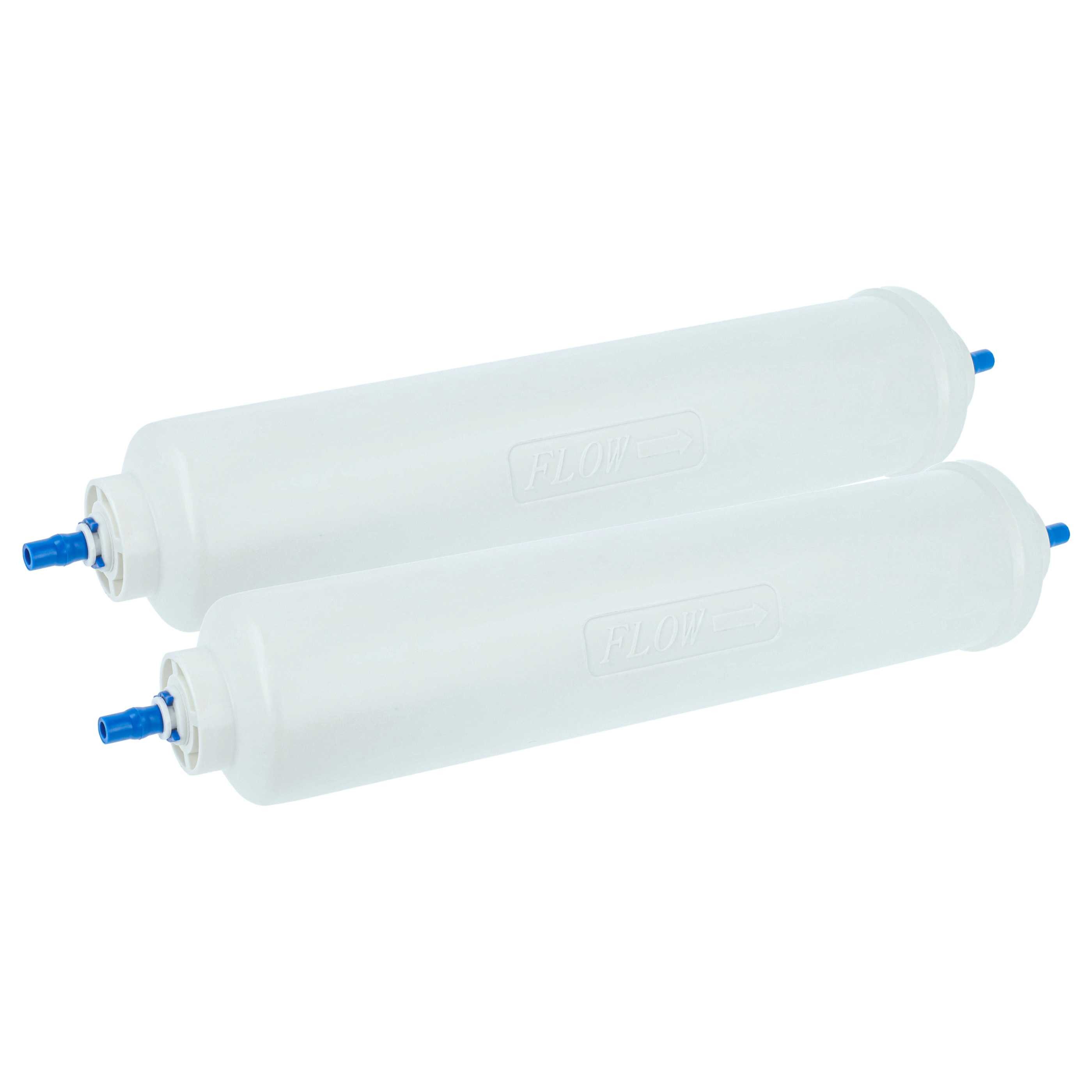 vhbw Wasserfilter passend für Samsung RSH3DTMH, RSH1DTSW, RSH1FTPE, RSH1FTIS, RSH1FTSW K, Hochwertiger externer Wasserfilter für Ihren Kühlschank, Verbessert