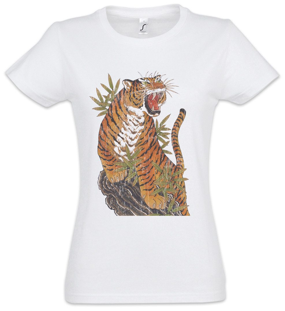 Urban Backwoods Print-Shirt Yak Tiger Damen günstig online kaufen