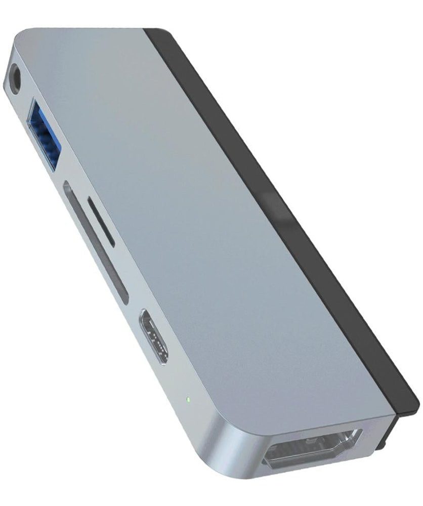 Hyper USB-Adapter, 6-in-1 iPad Pro USB-C Hub silber