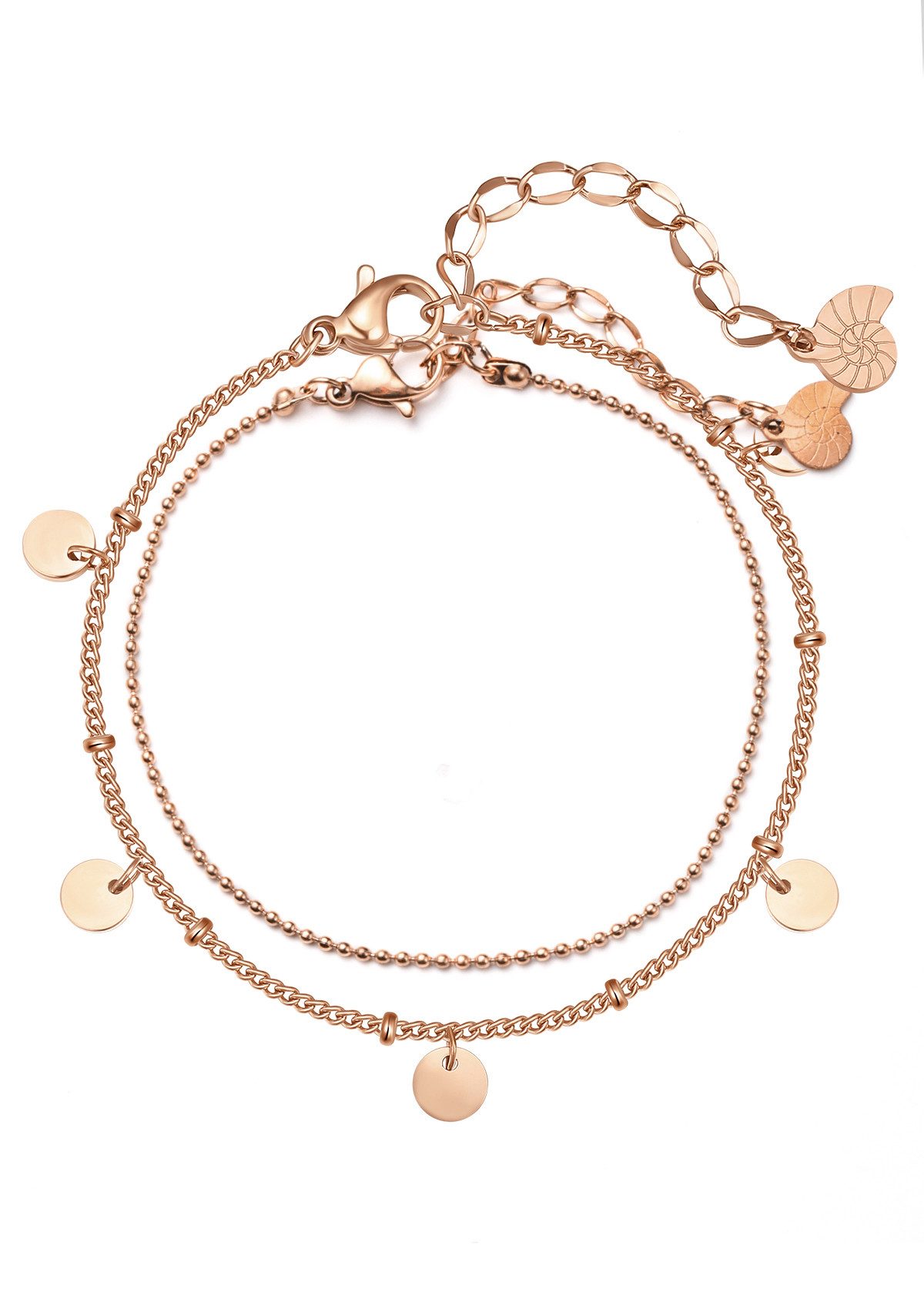 Hey Happiness Charm-Armband Set Geo Damen günstig online kaufen