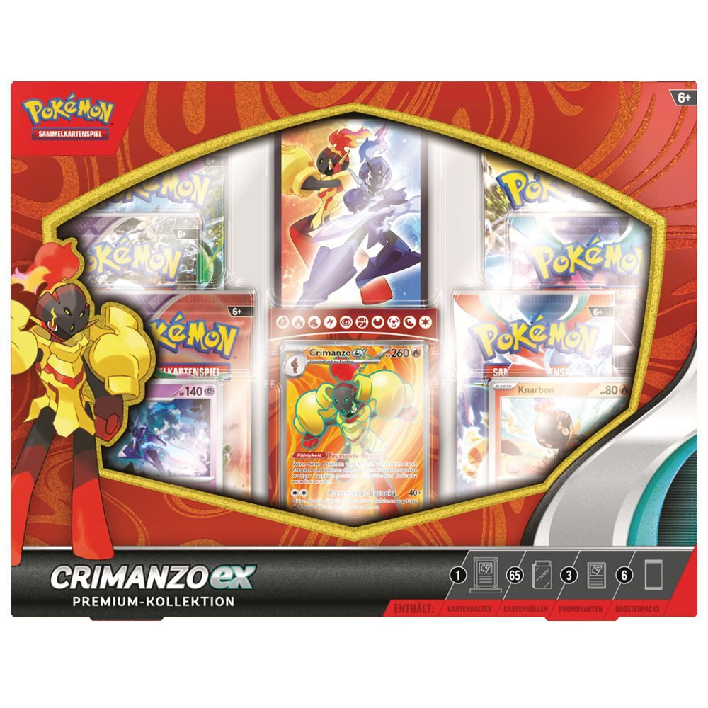 POKÉMON Sammelkarte Crimanzo-EX Premium Kollektion Pokemon Karten deutsch Edition