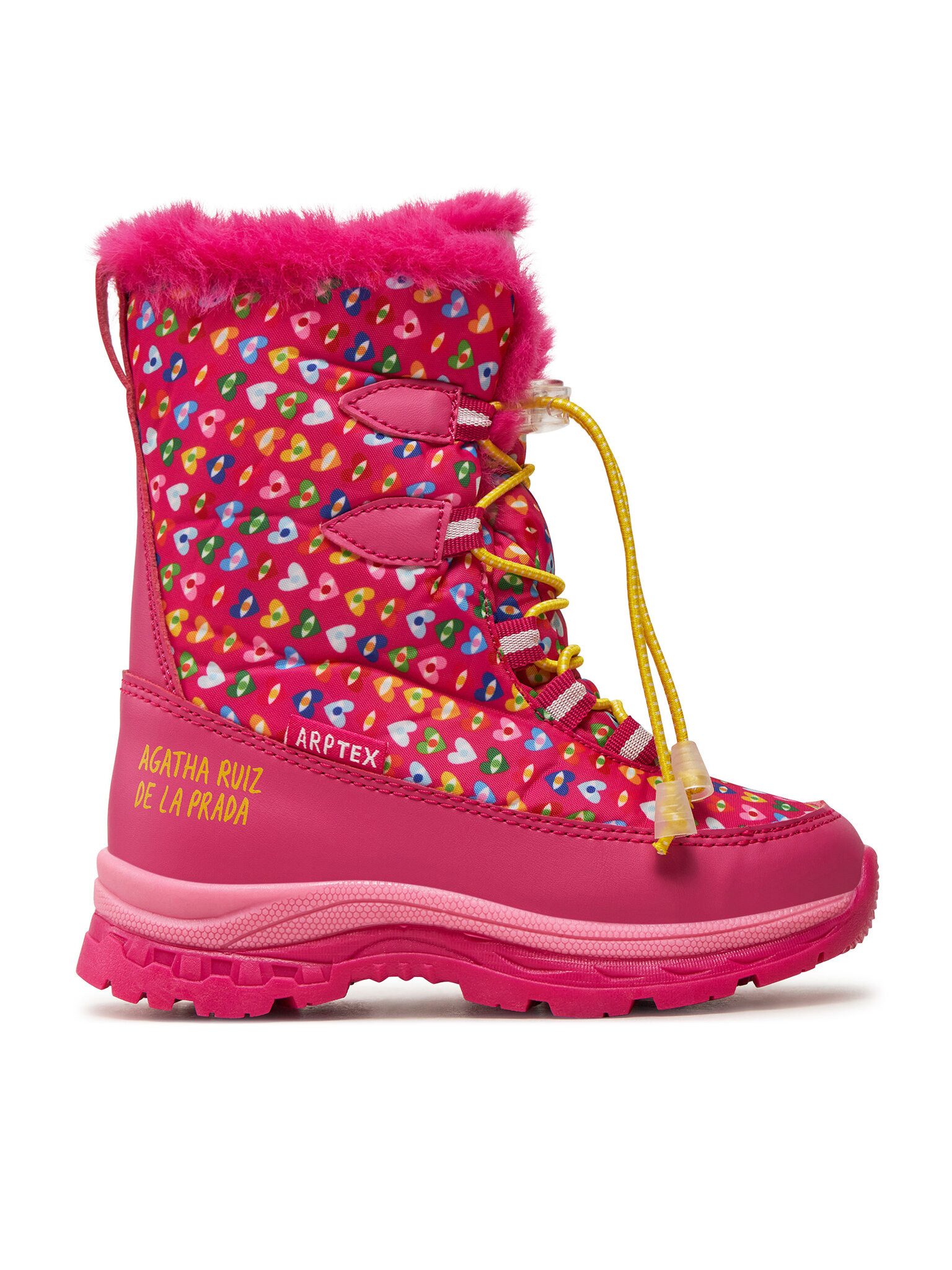 Agatha ruiz de la prada Schneeschuhe 241992-A D Rosa Schnürschuh