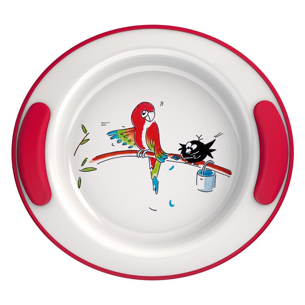 Ornamin Speiseteller ORNAMIN Thermoteller, (1 St), Esshilfe l Alltagshilfe l bruchstabil l Made in Germany