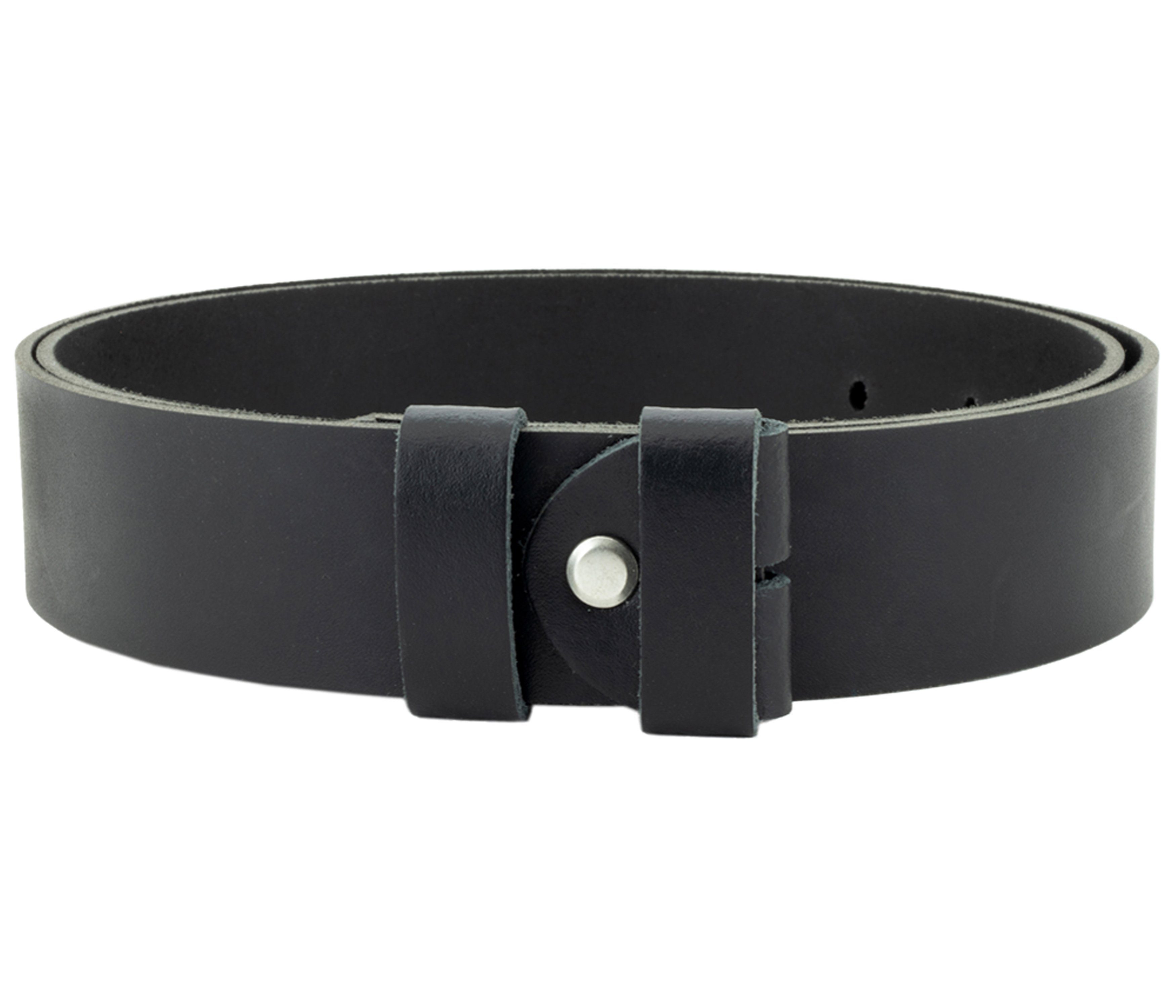 Ledergürtel OM102-SL-Schwarz