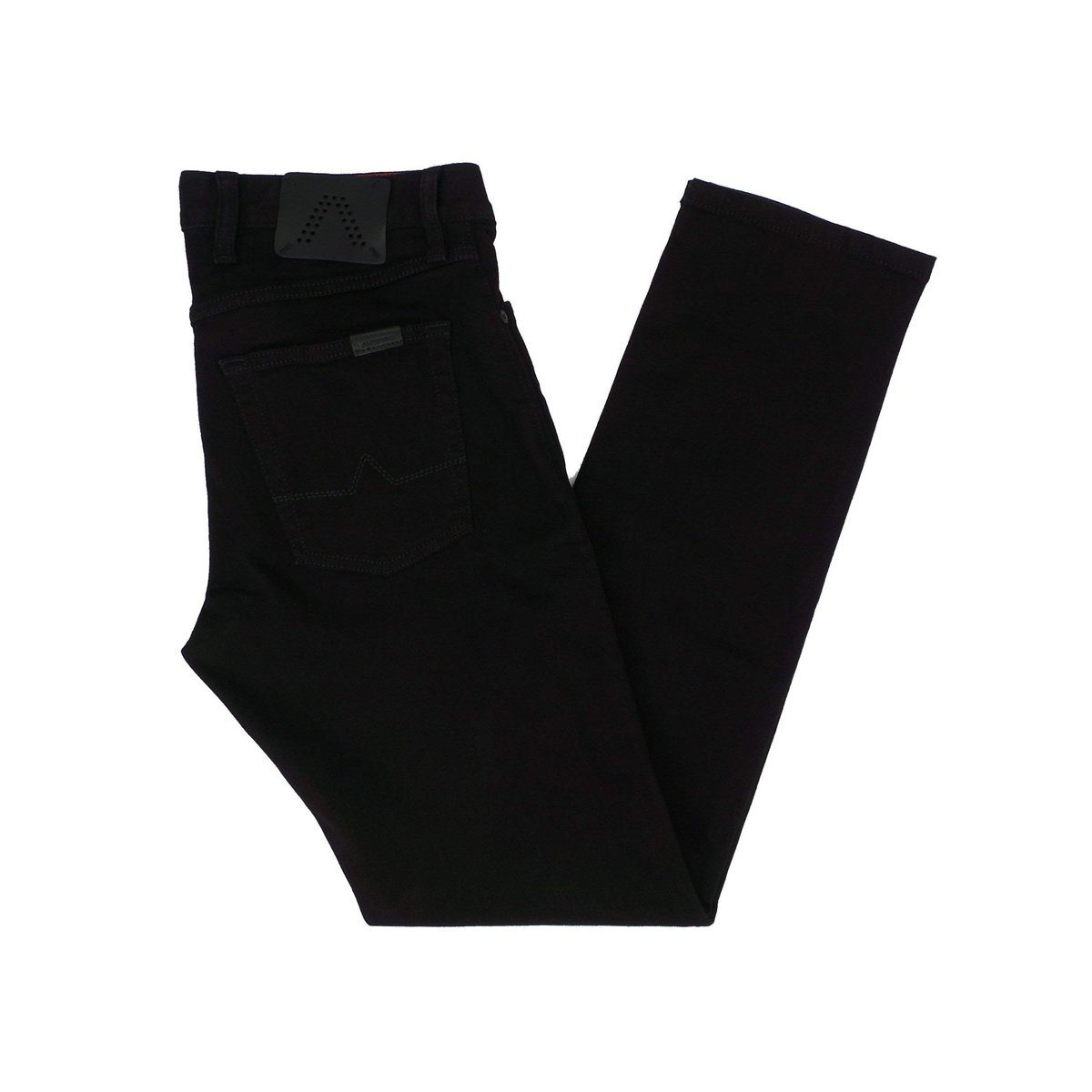 Alberto Straight-Jeans schwarz regular (1-tlg)