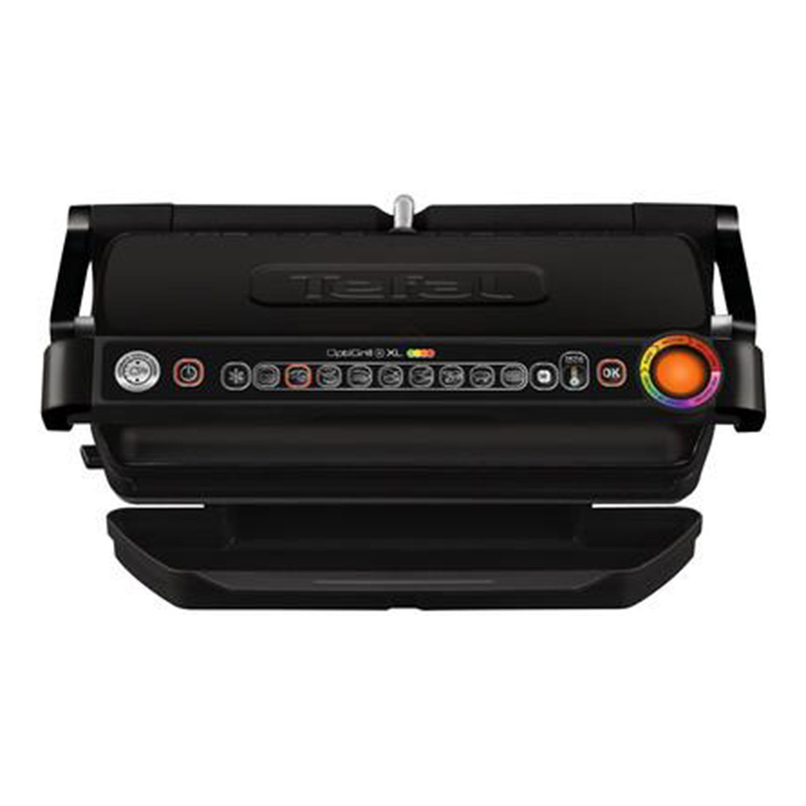 Tefal Kontaktgrill GC7228, Optigrill XL, 9 vorprogrammierte Grillprogramme, Rezeptbuch