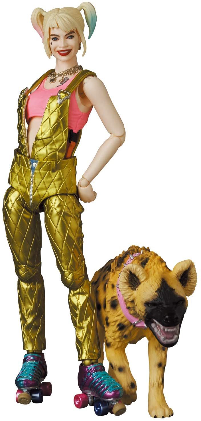 Medicom Actionfigur BIRDS OF PREY HARLEY QUINN MAFEX ACTIONFIGUR OVERALLS VERSION