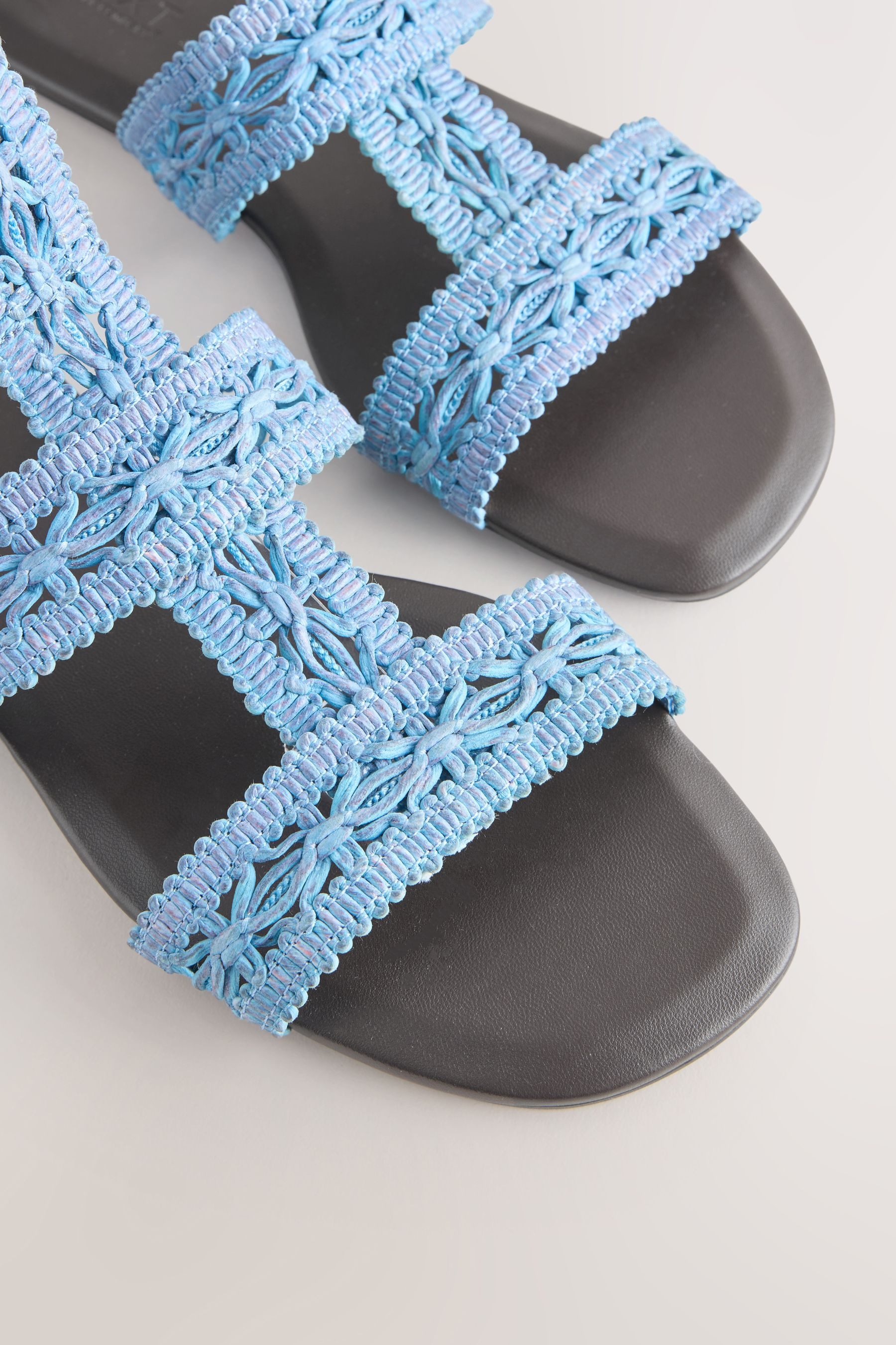 Next Forever Comfort® Raffia-Römersandalen Römersandale