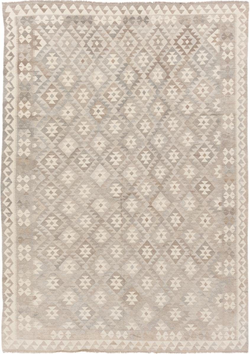 Orientteppich Kelim Afghan Heritage 205x287 Handgewebter Moderner Orientteppich, Nain Trading, rechteckig, Höhe: 3 mm | Kurzflor-Teppiche