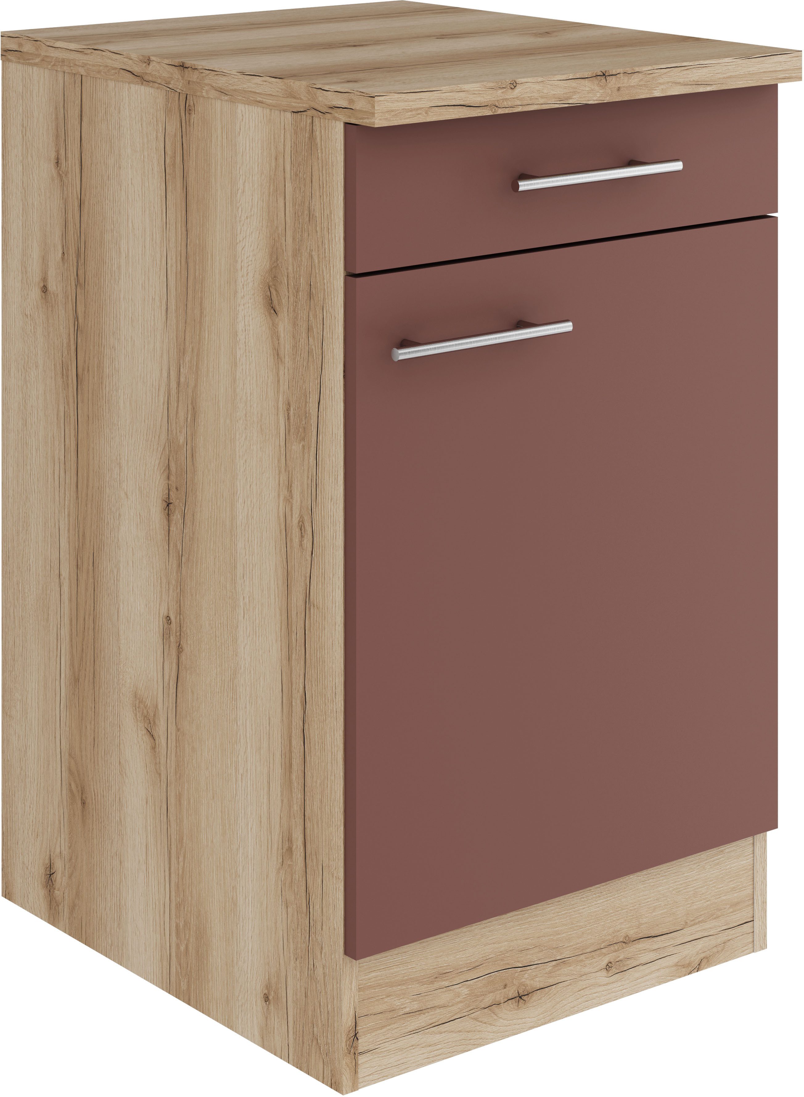 OPTIFIT Unterschrank Bella Breite 50 cm, 1 Tür, 1 Einlegeboden, 1 Schubkasten