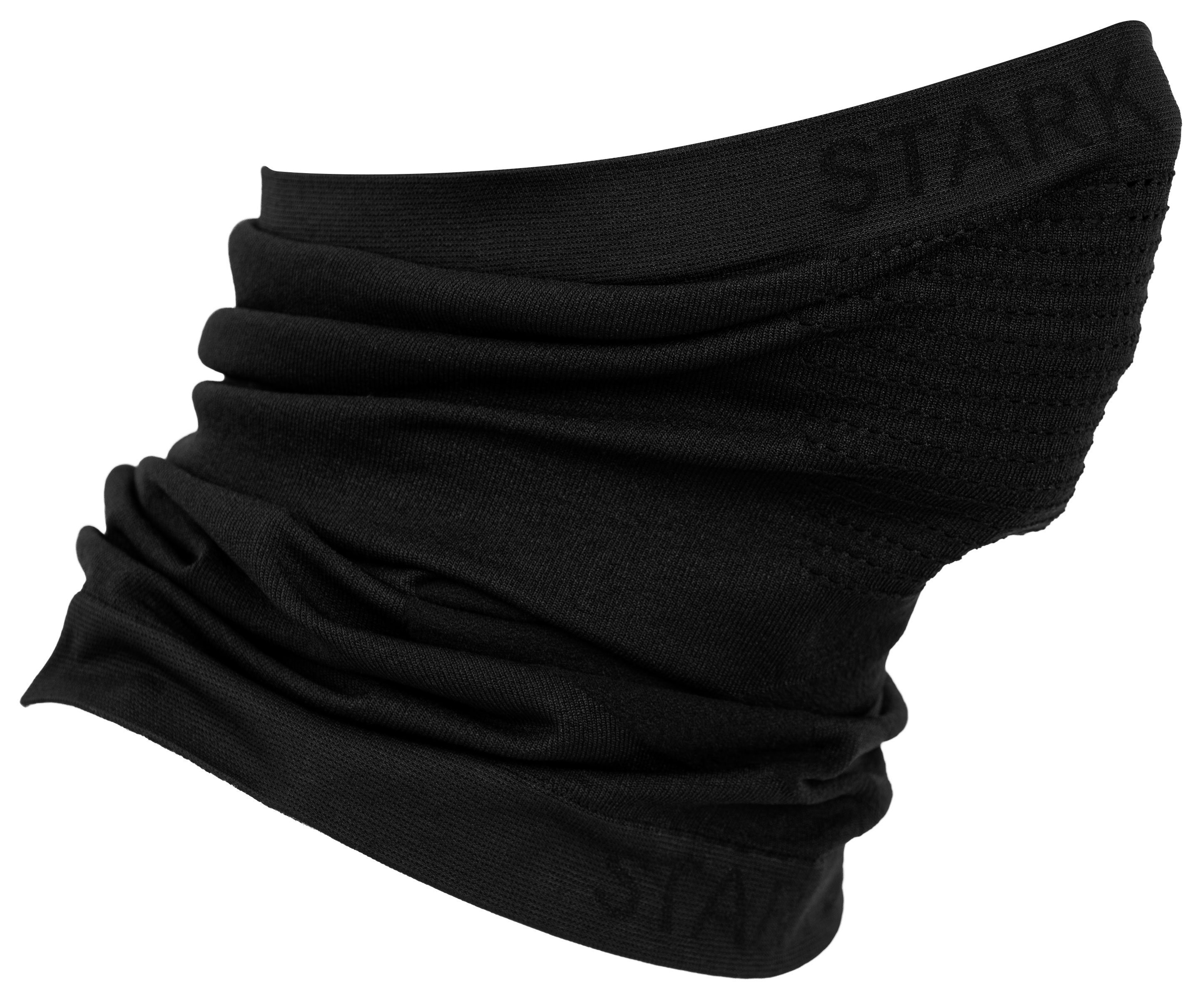 Stark Soul® Multifunktionstuch Multifunktions Halstuch -BREATH- Seamless Neckwarmer, Facemask Schwarz