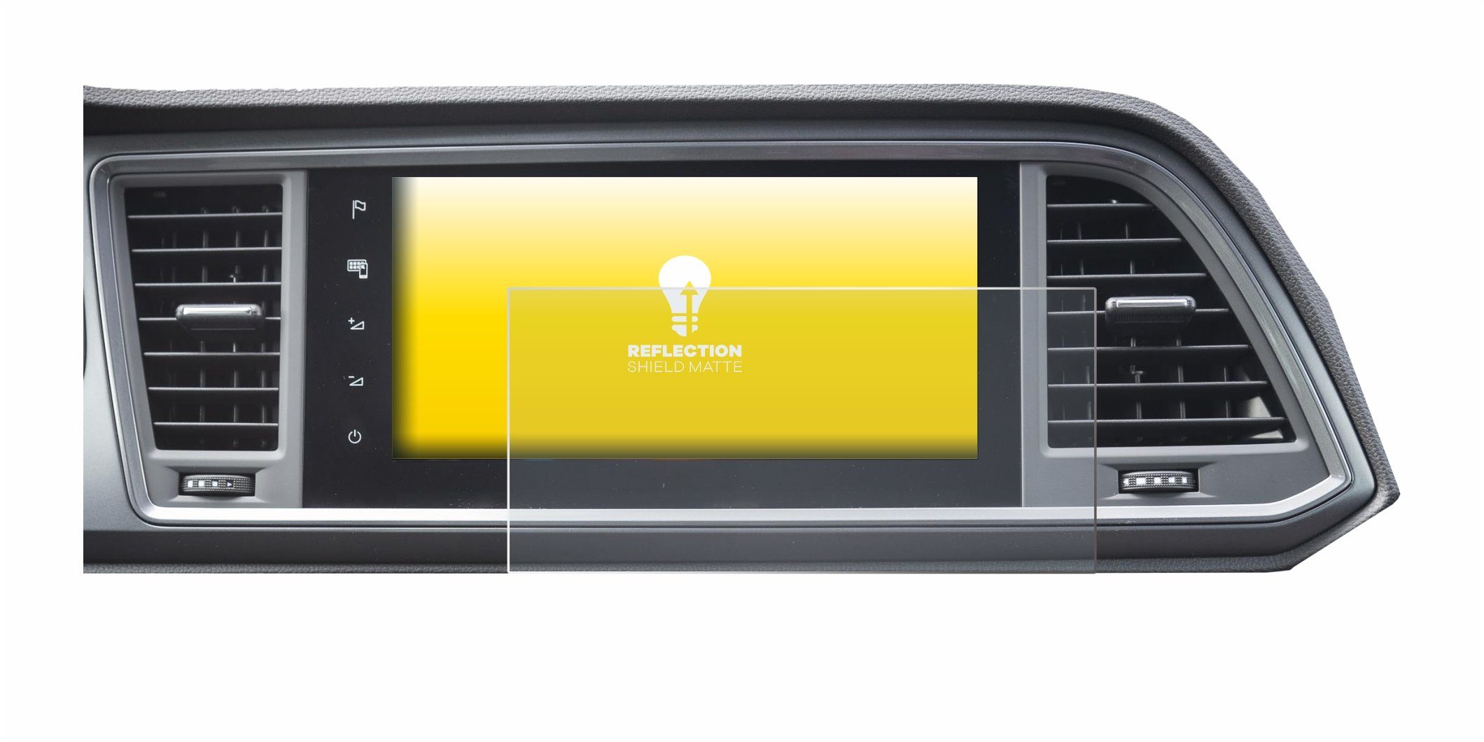 upscreen Schutzfolie für Seat Cupra Ateca Facelift 2021 MiB 3,  Displayschutzfolie, Folie matt entspiegelt Anti-Reflex