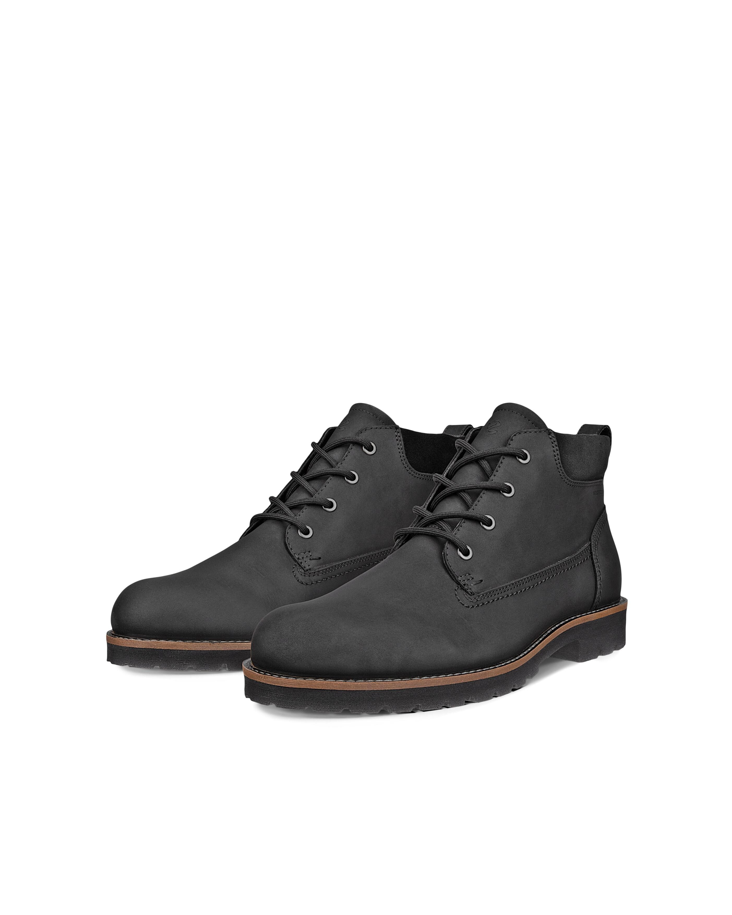 Ecco ECCO CHARLESTOWN Schnürstiefelette Schnürboots, Workerboots mit Profilsohle, waterproof