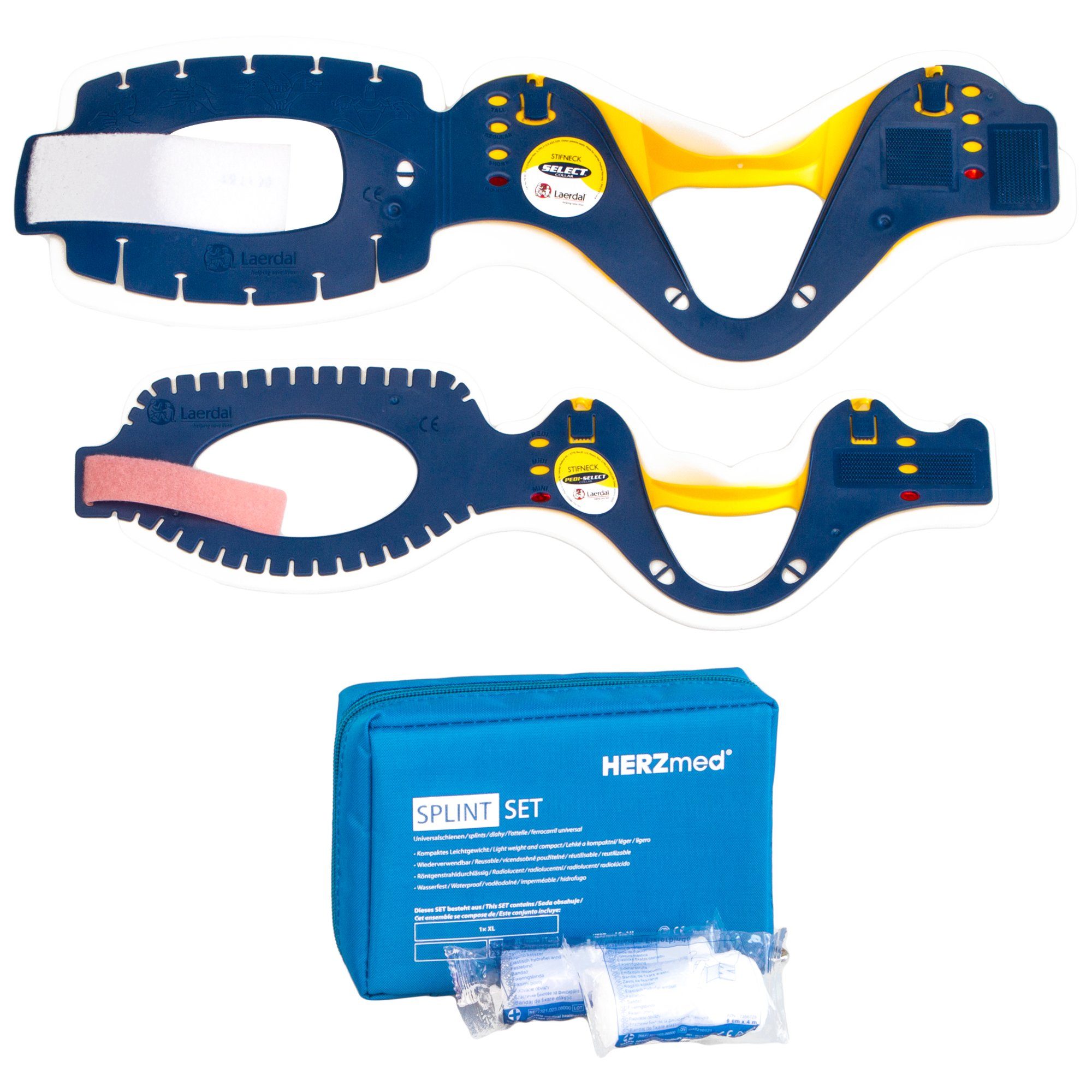 Erste-Hilfe-Set Schienungs-Set Immobilisation XL