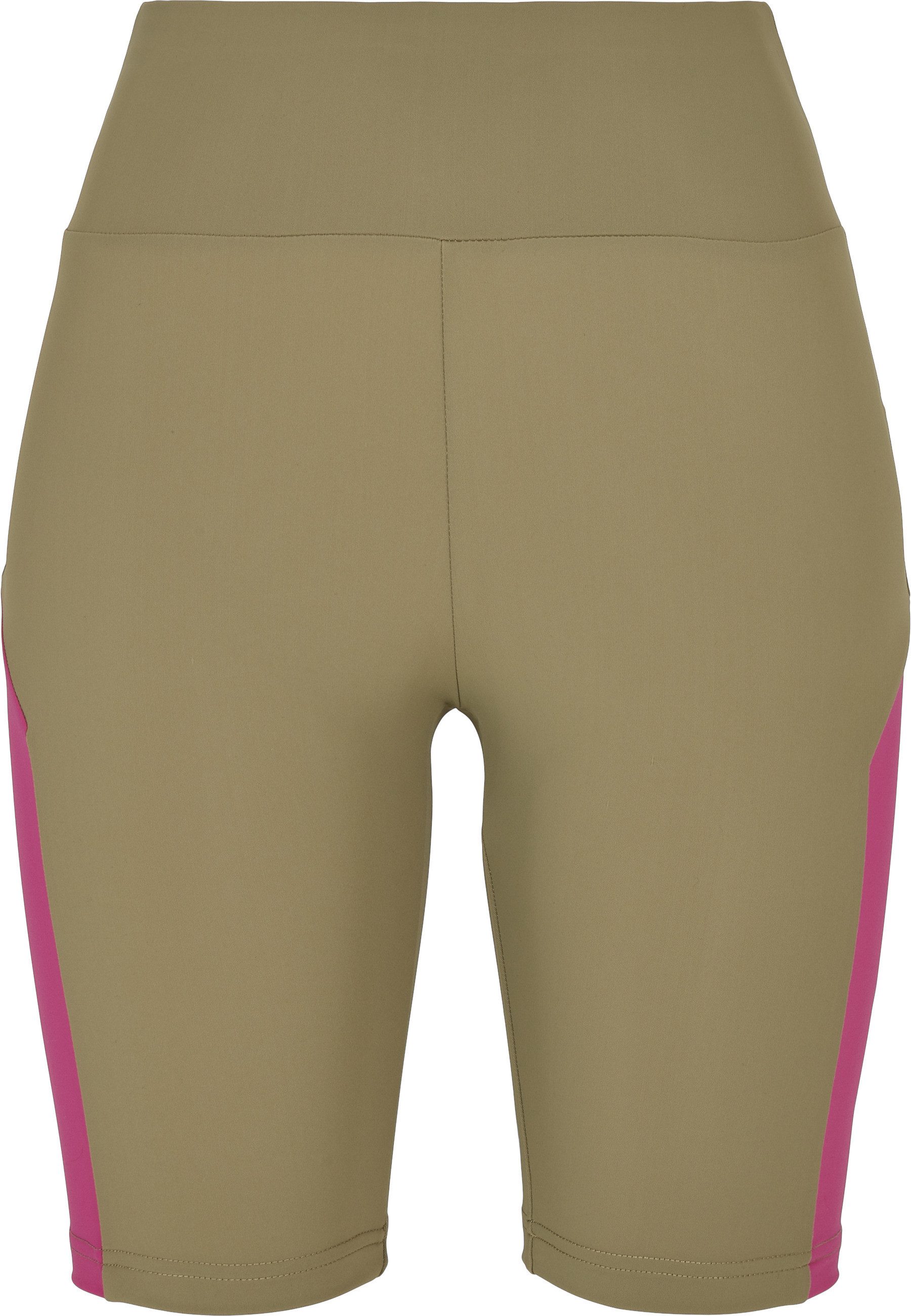 Radlerhose Urban Classics Damen Ladies Color Block Cycle Shorts