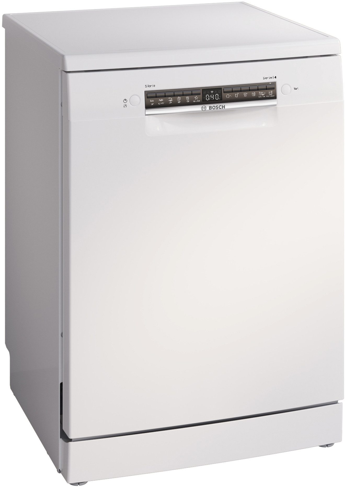 BOSCH Standgeschirrspüler Serie 4 SMS4HVW14E, 14 Maßgedecke, Mit 3-fach Rack Matic, flexible Körbe & Schubladen